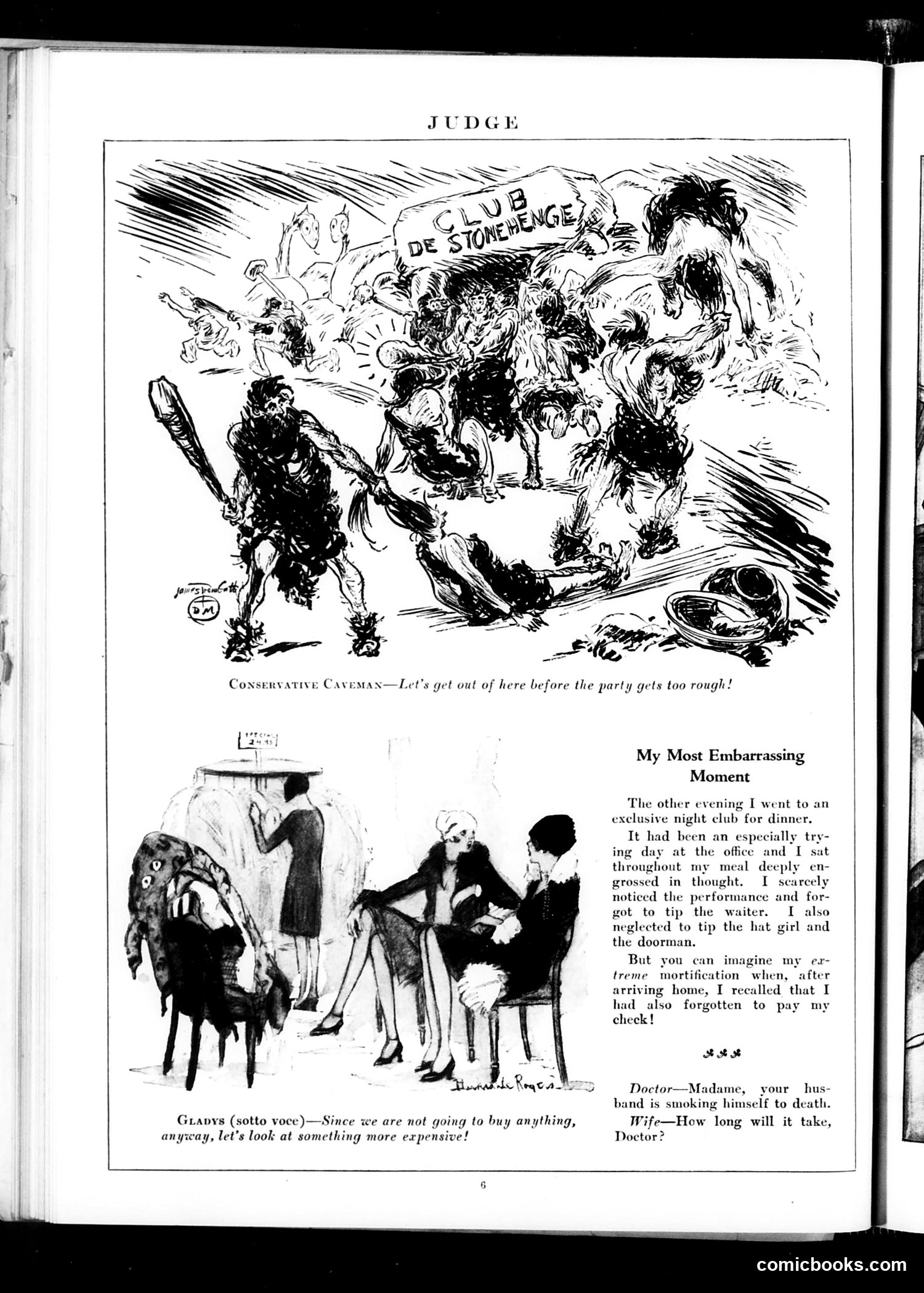 Judge — April 9, 1927 — page 8: Judge, 1927-04-09
