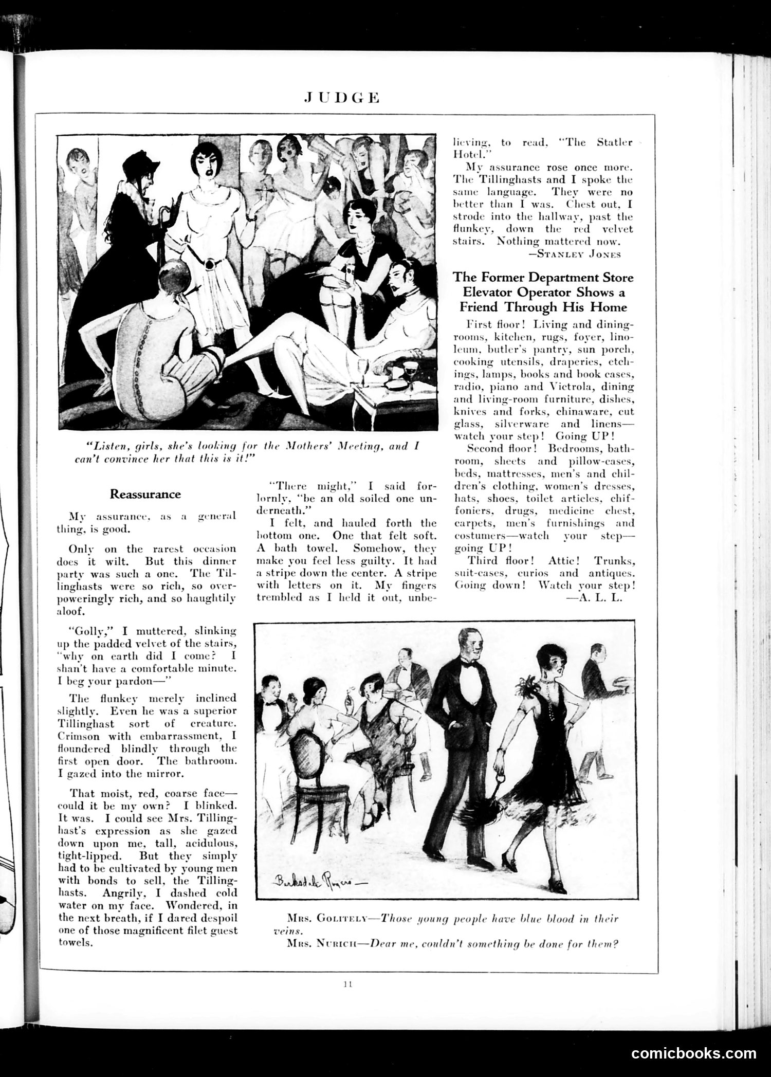Judge — April 9, 1927 — page 13: Judge, 1927-04-09
