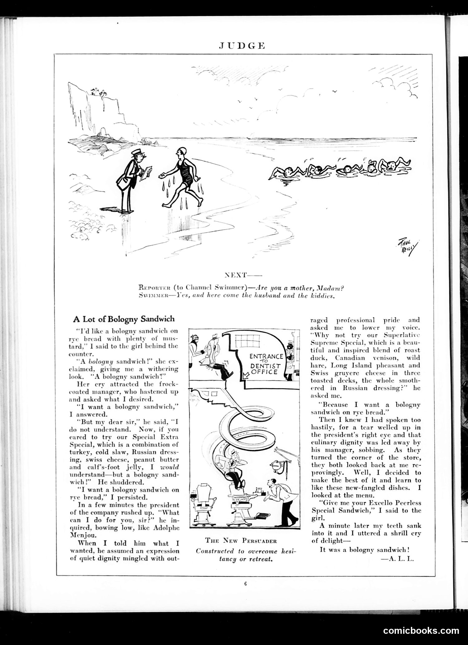 Judge — April 16, 1927 — page 8: Judge, 1927-04-16