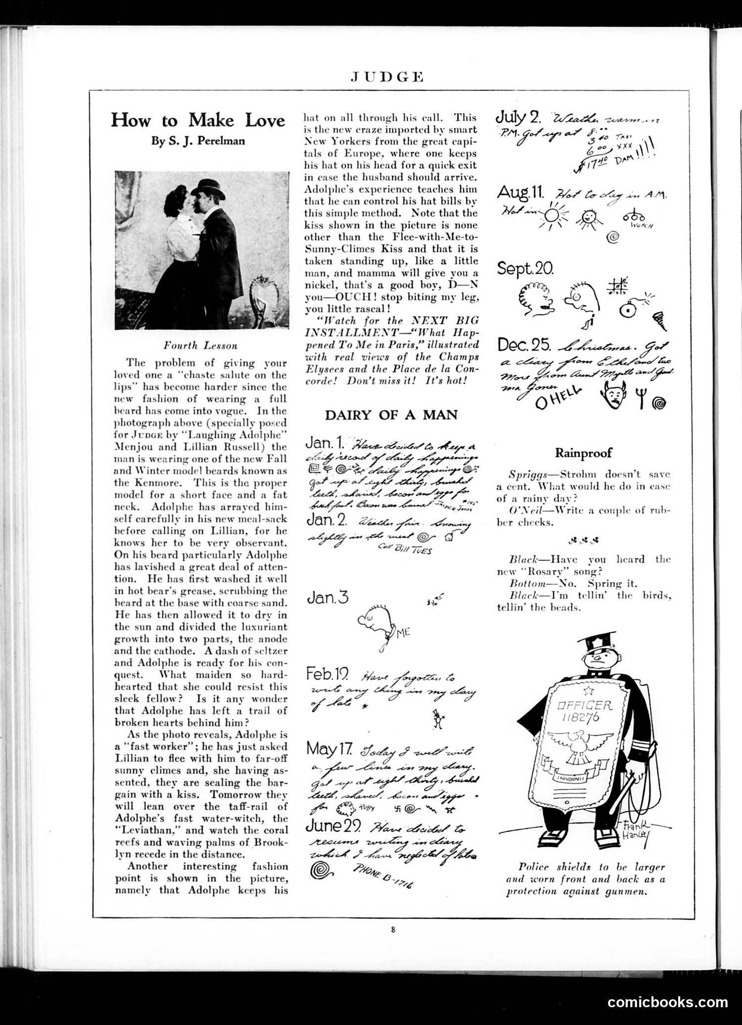 Judge — April 16, 1927 — page 10: Judge, 1927-04-16