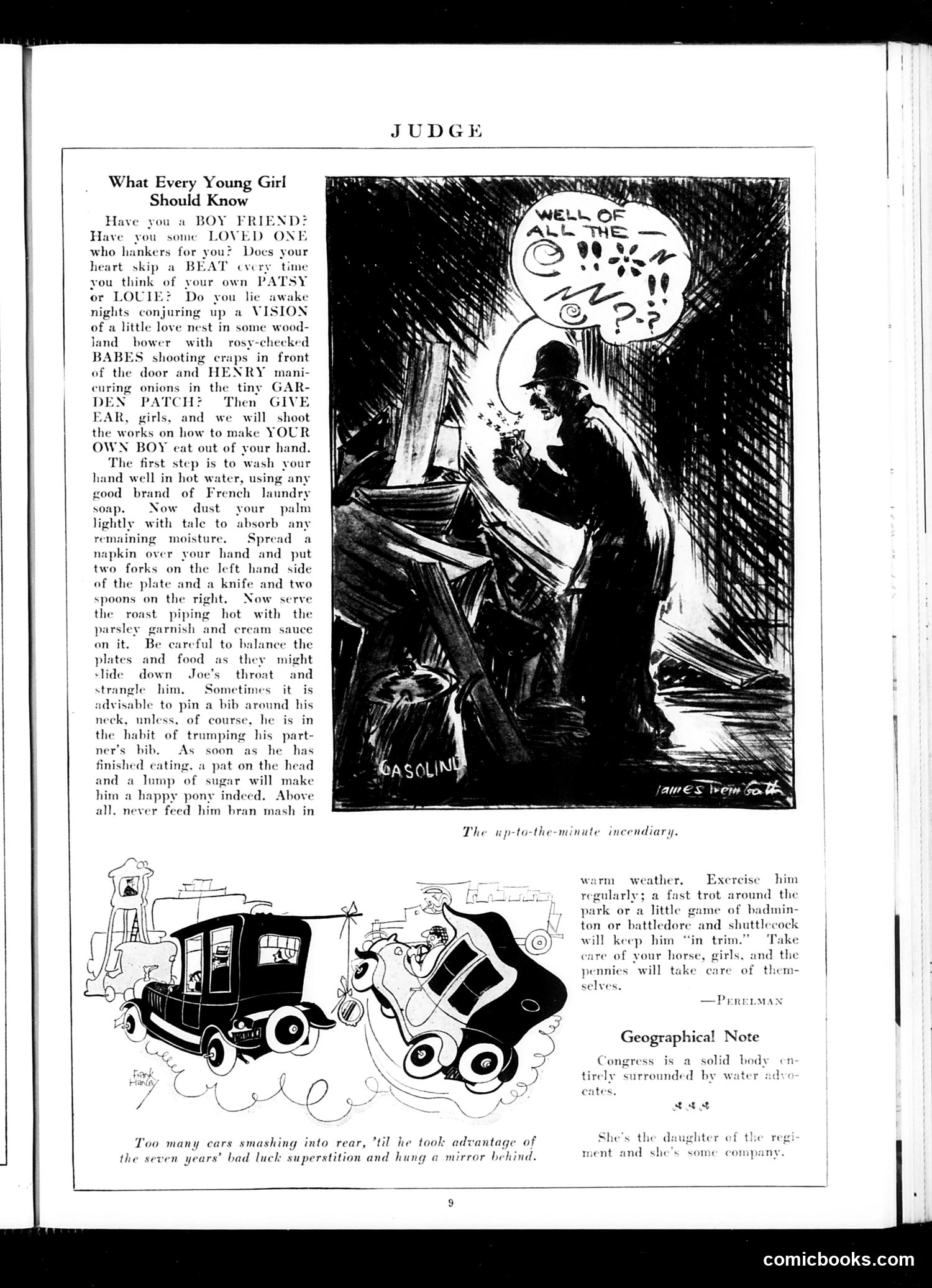 Judge — April 16, 1927 — page 11: Judge, 1927-04-16