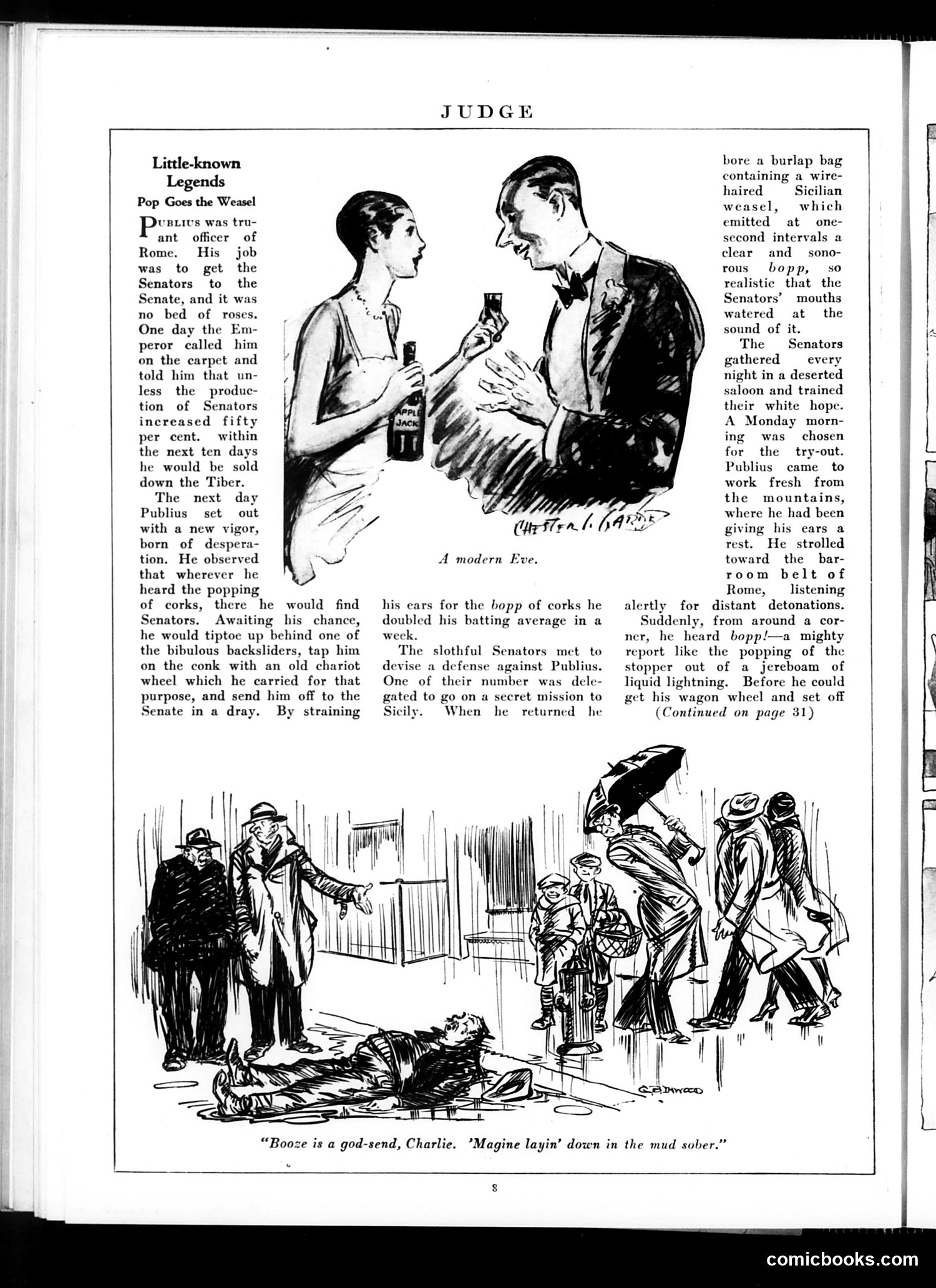 Judge — April 23, 1927 — page 10: Judge, 1927-04-23