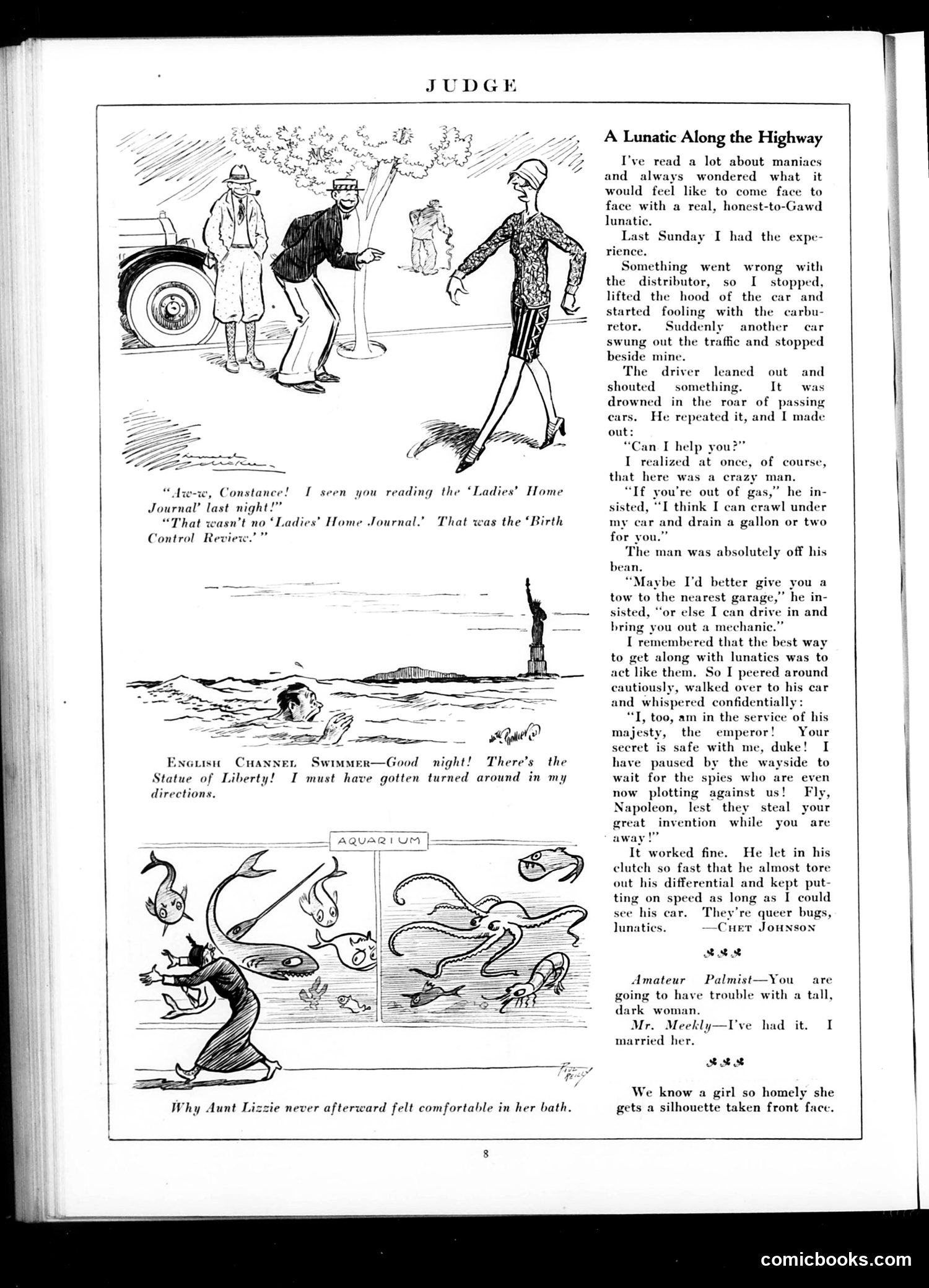 Judge — June 11, 1927 — page 10: Judge, 1927-06-11