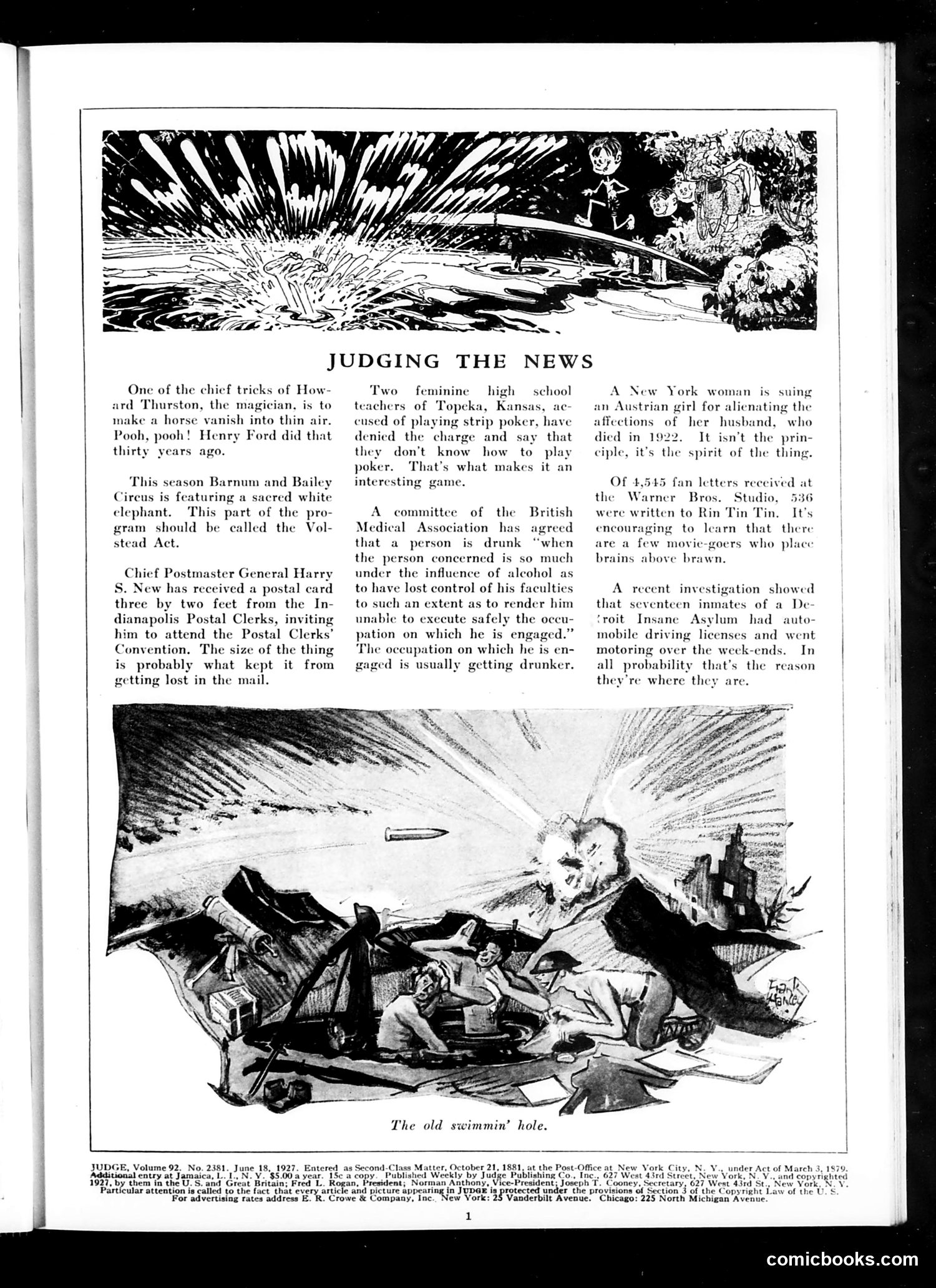 Judge — June 18, 1927 — page 3: Judge, 1927-06-18