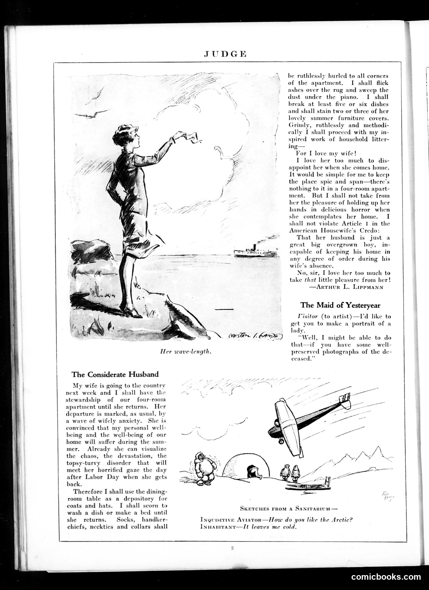 Judge — July 2, 1927 — page 10: Judge, 1927-07-02