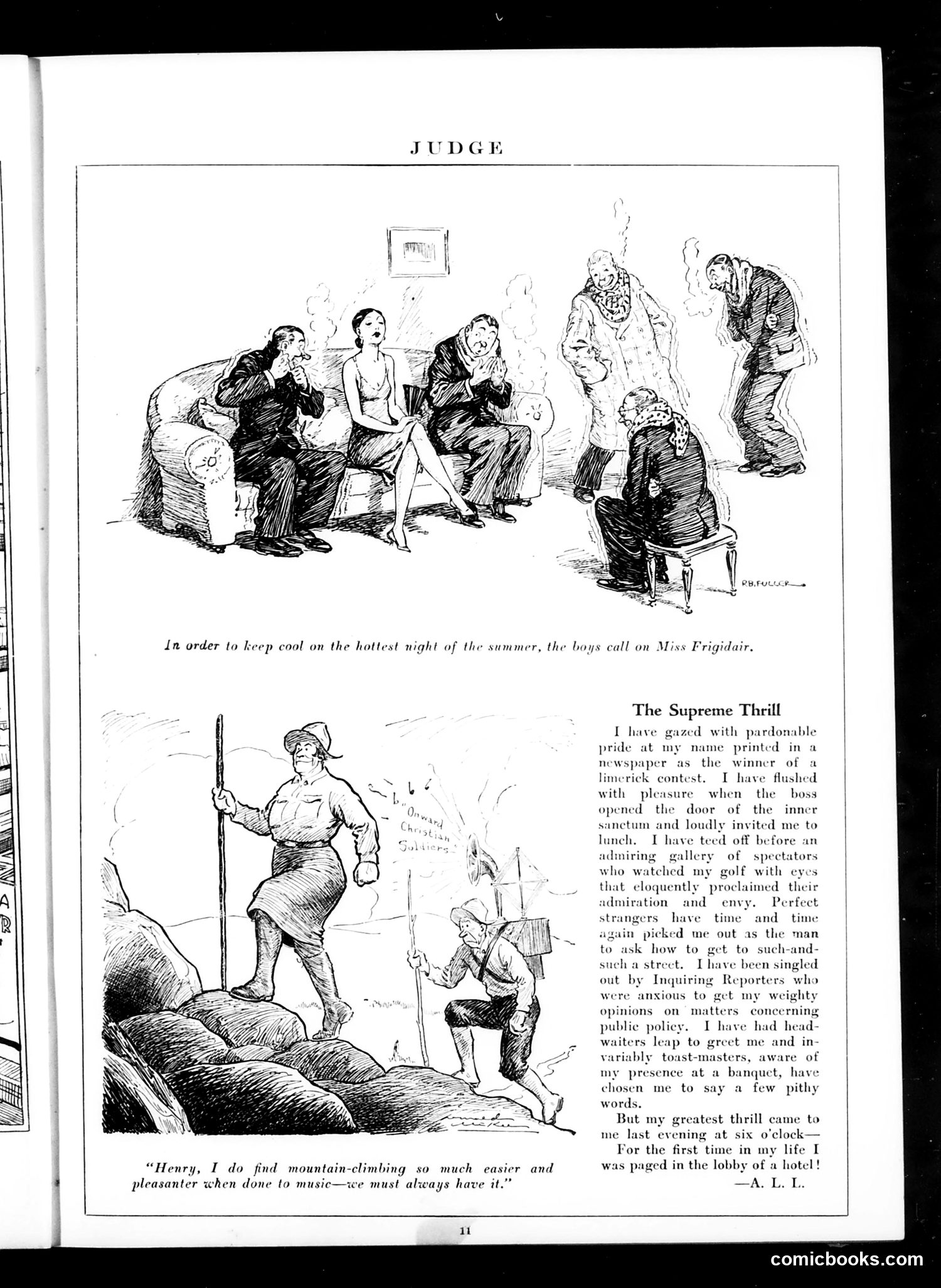 Judge — July 2, 1927 — page 13: Judge, 1927-07-02