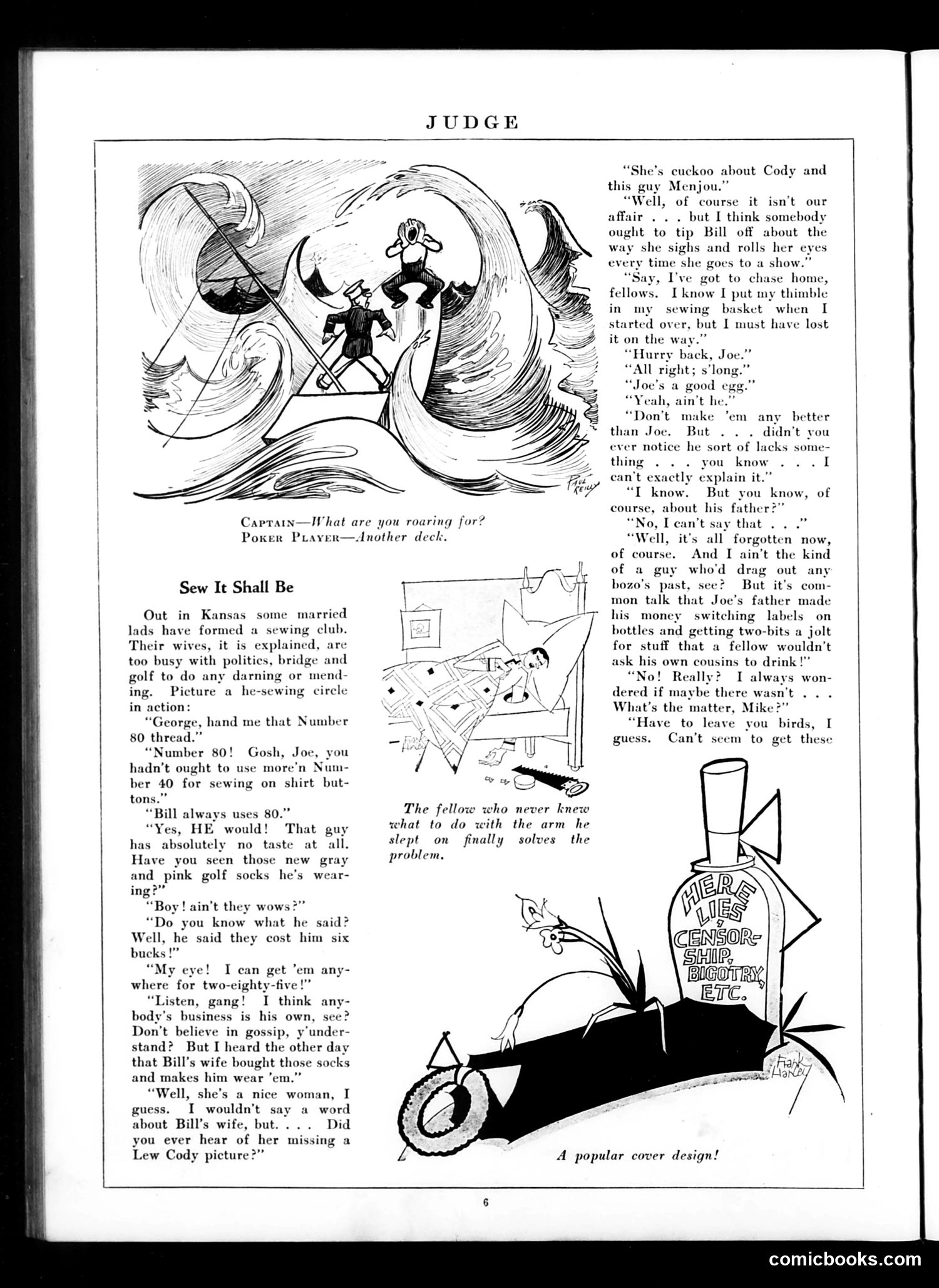 Judge — July 9, 1927 — page 8: Judge, 1927-07-09
