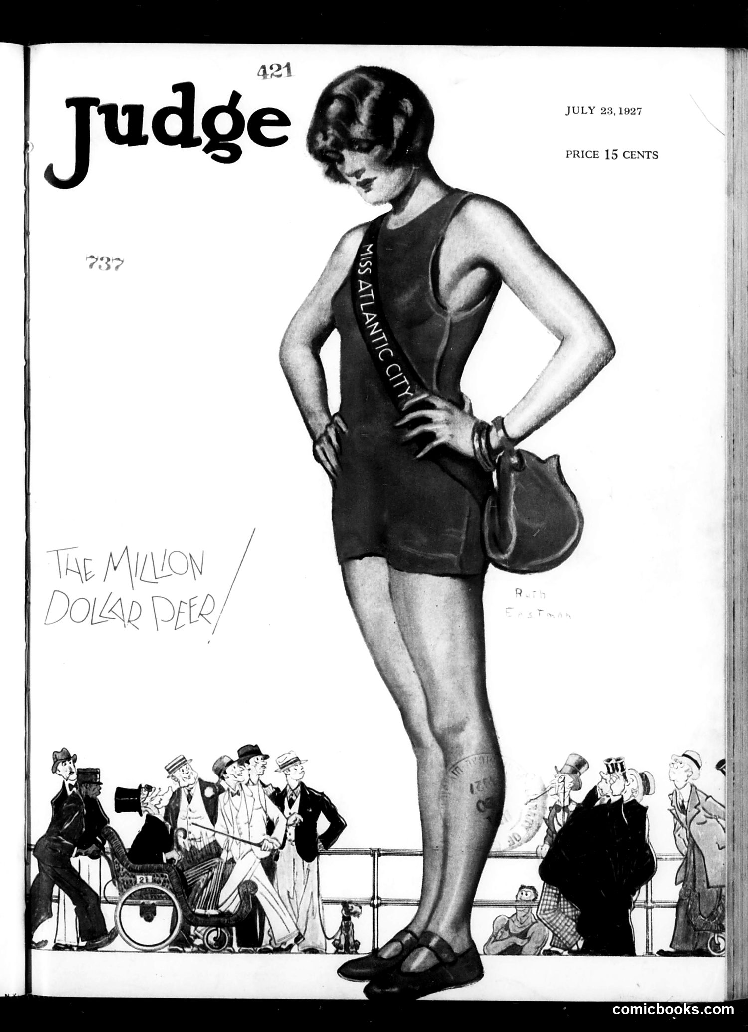Judge — July 23, 1927 — page 1: Judge, 1927-07-23