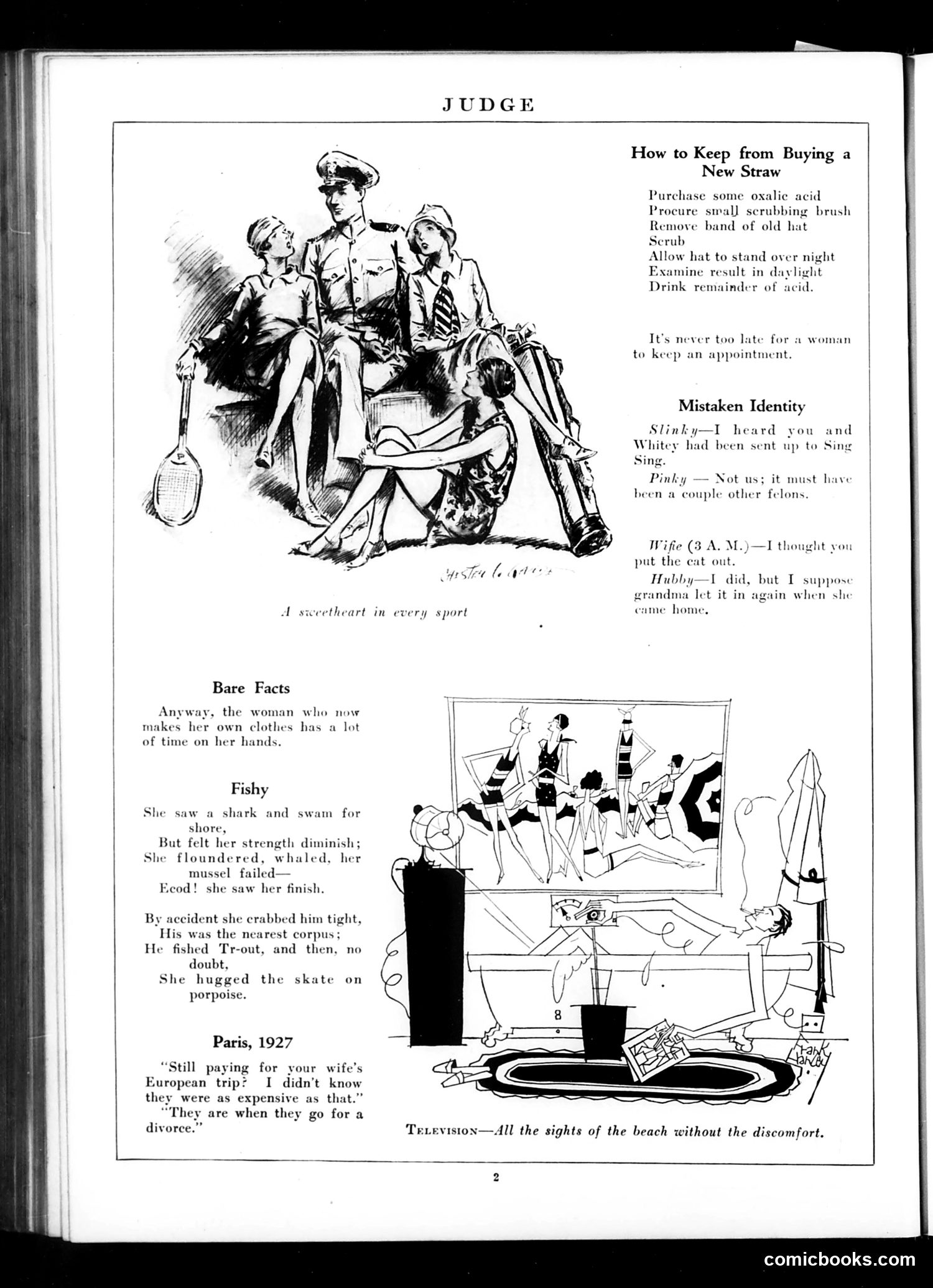 Judge — August 13, 1927 — page 4: Judge, 1927-08-13