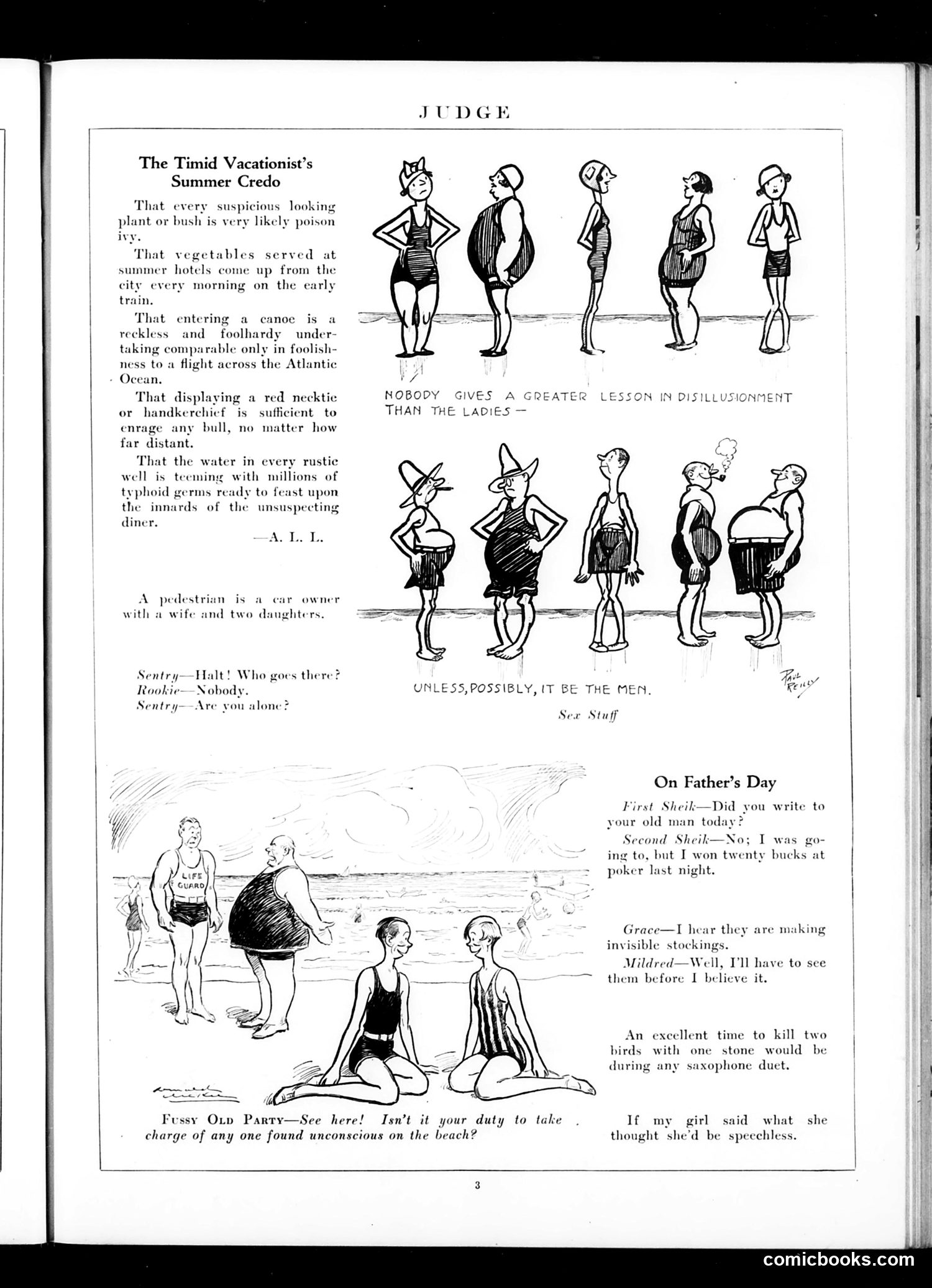 Judge — August 13, 1927 — page 5: Judge, 1927-08-13