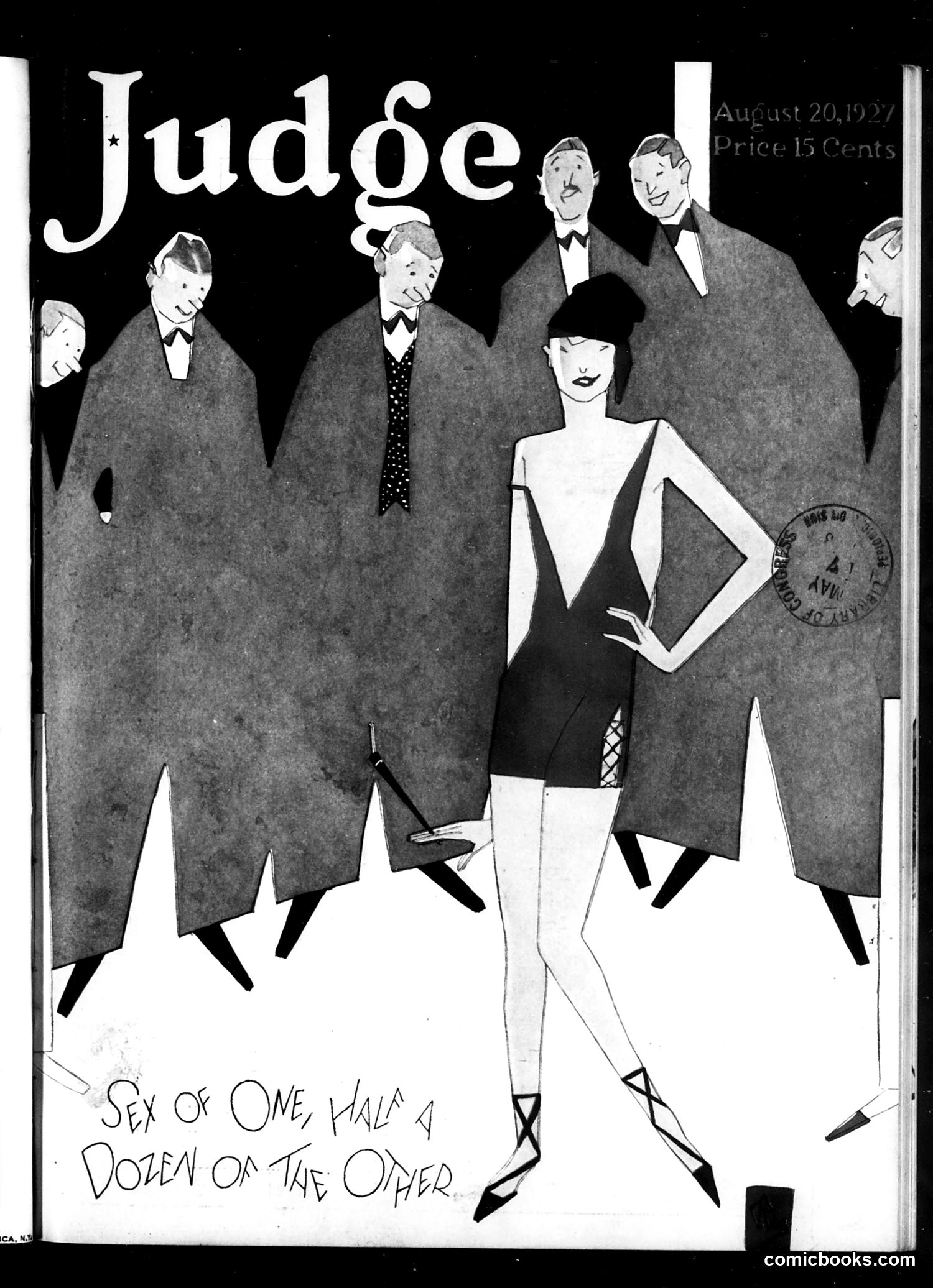 Judge — August 20, 1927 — page 1: Judge, 1927-08-20