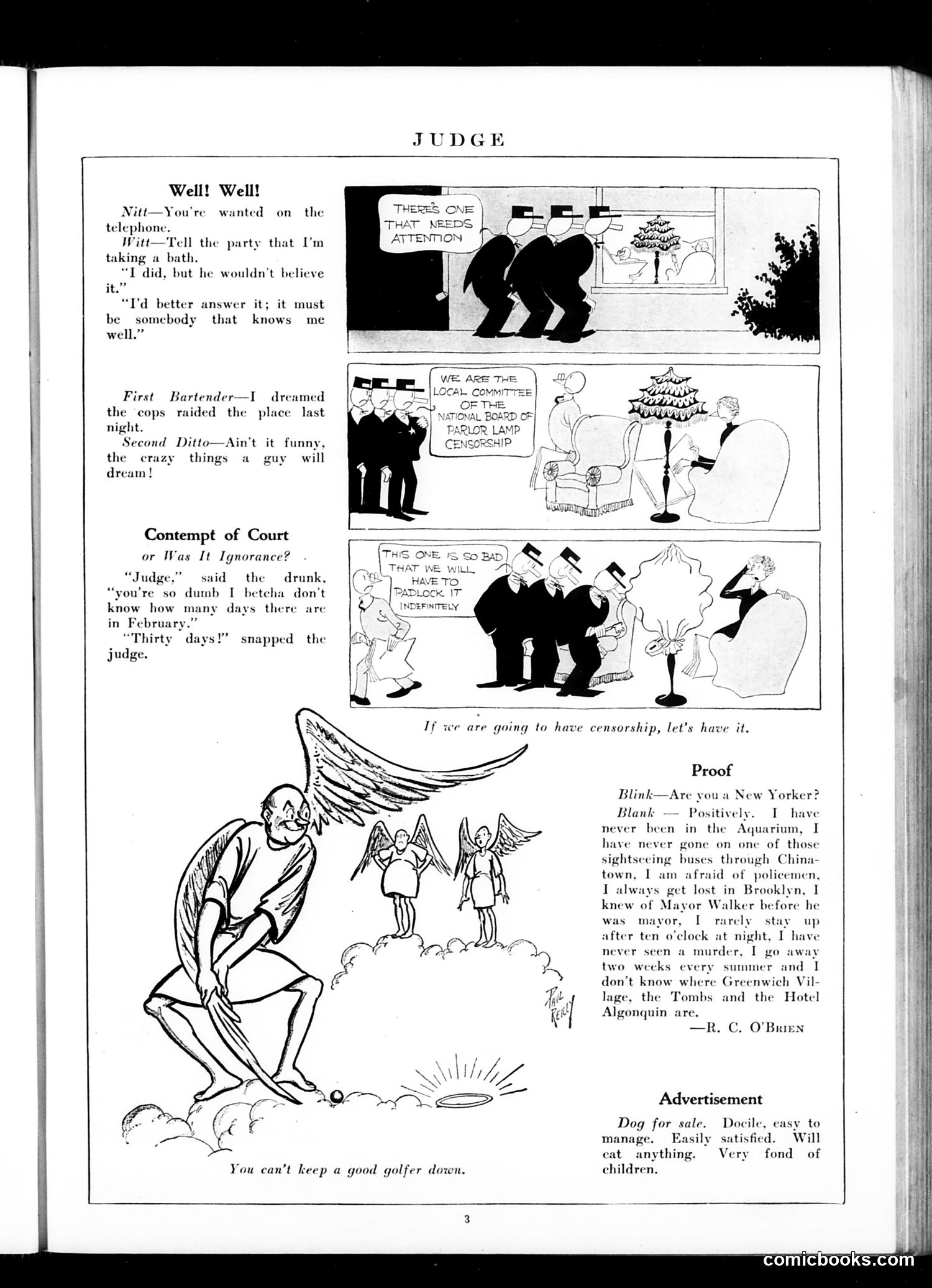 Judge — September 10, 1927 — page 5: Judge, 1927-09-10