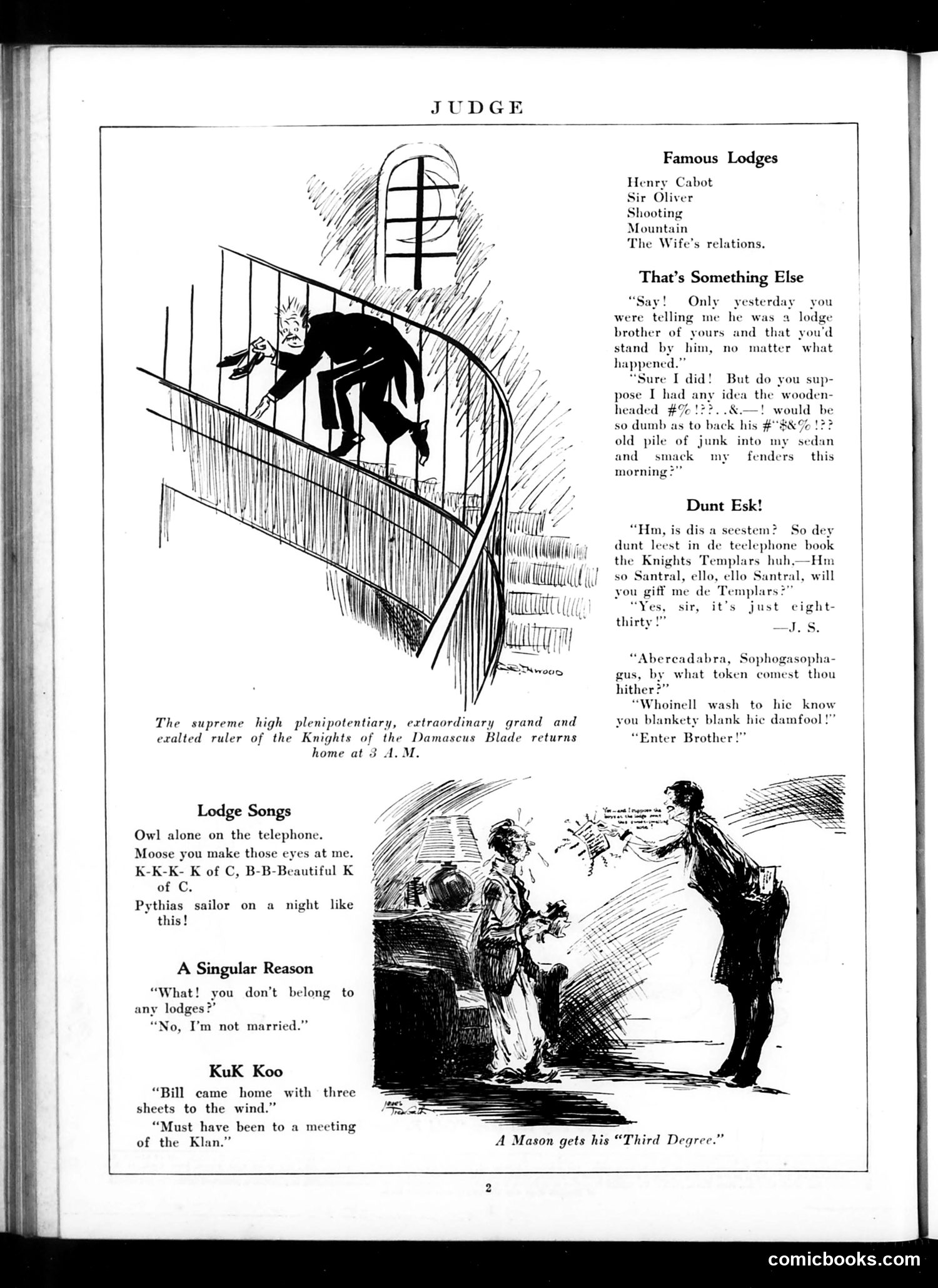 Judge — October 8, 1927 — page 4: Judge, 1927-10-08