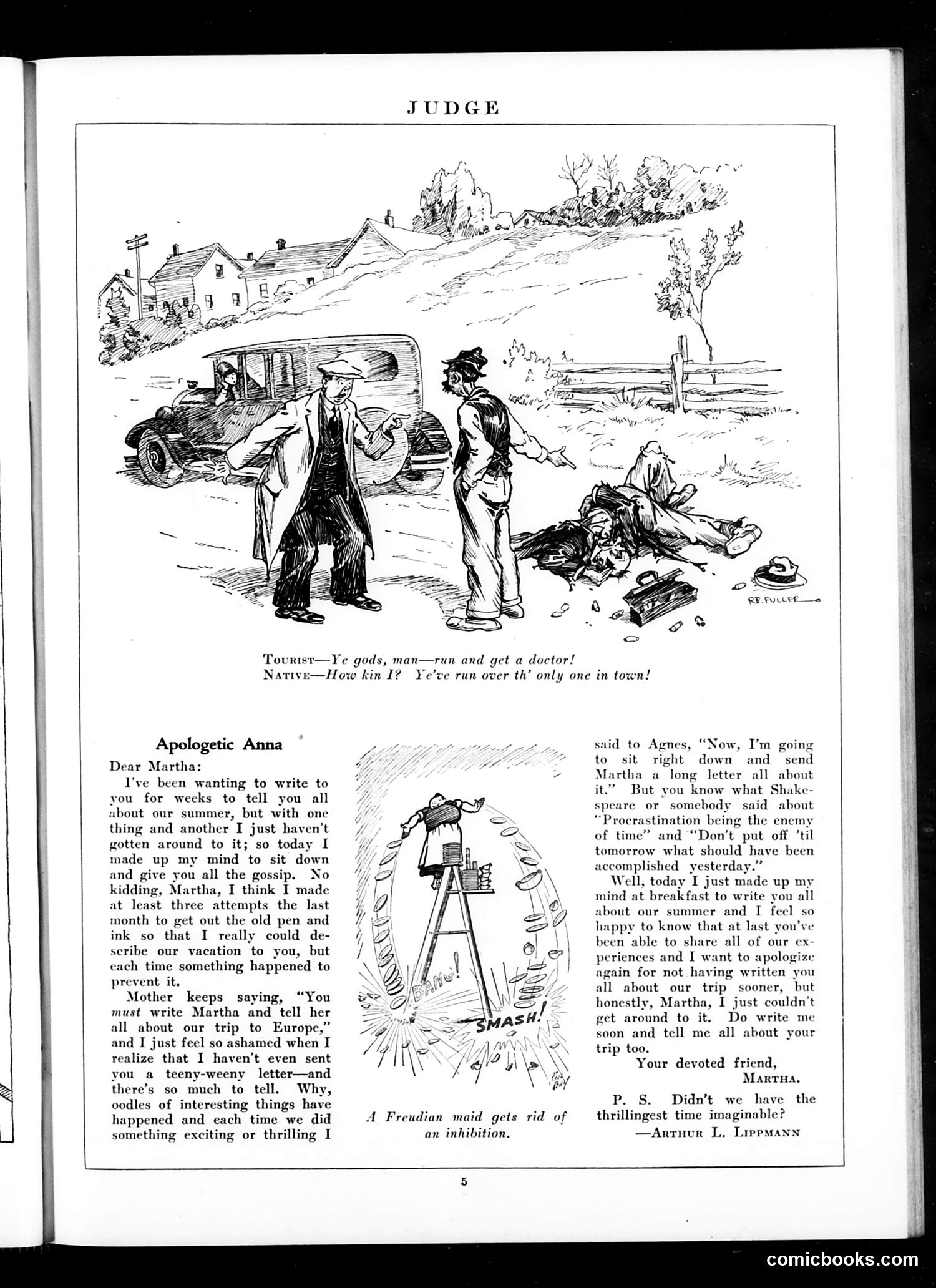 Judge — October 15, 1927 — page 7: Judge, 1927-10-15