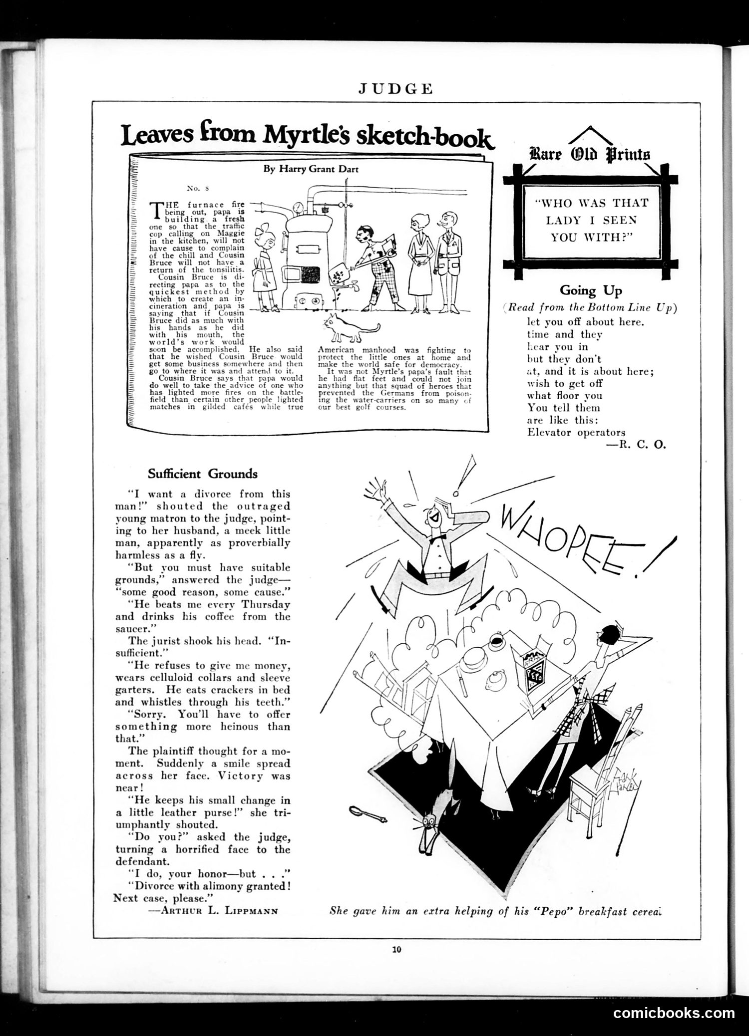 Judge — October 15, 1927 — page 12: Judge, 1927-10-15
