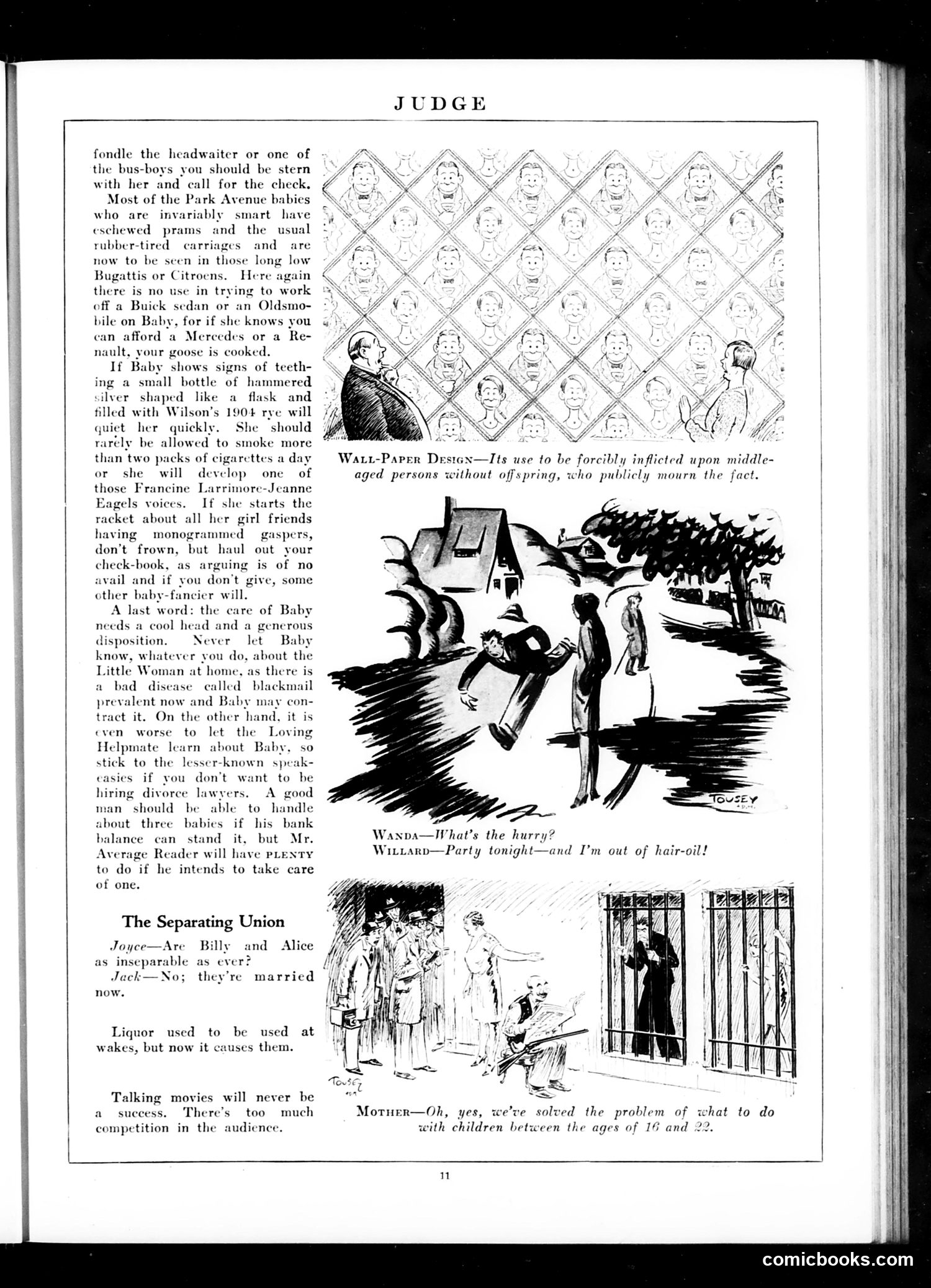 Judge — November 5, 1927 — page 13: Judge, 1927-11-05