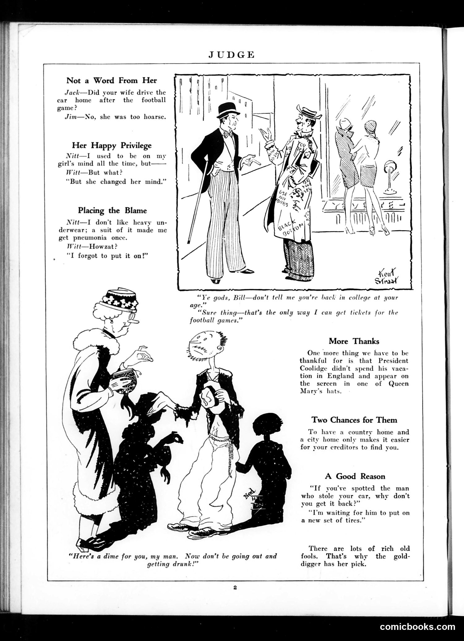 Judge — November 12, 1927 — page 4: Judge, 1927-11-12