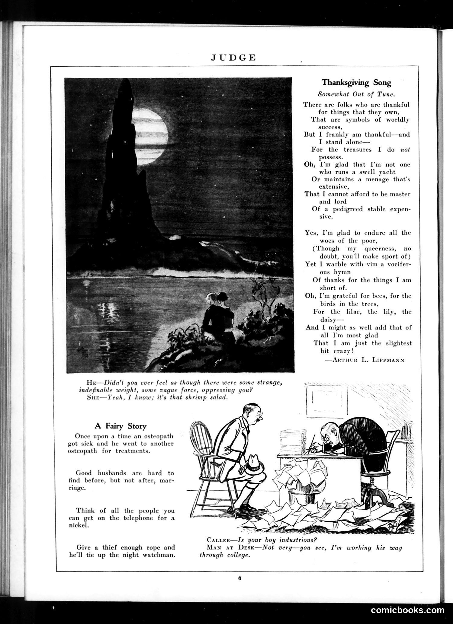 Judge — November 12, 1927 — page 8: Judge, 1927-11-12