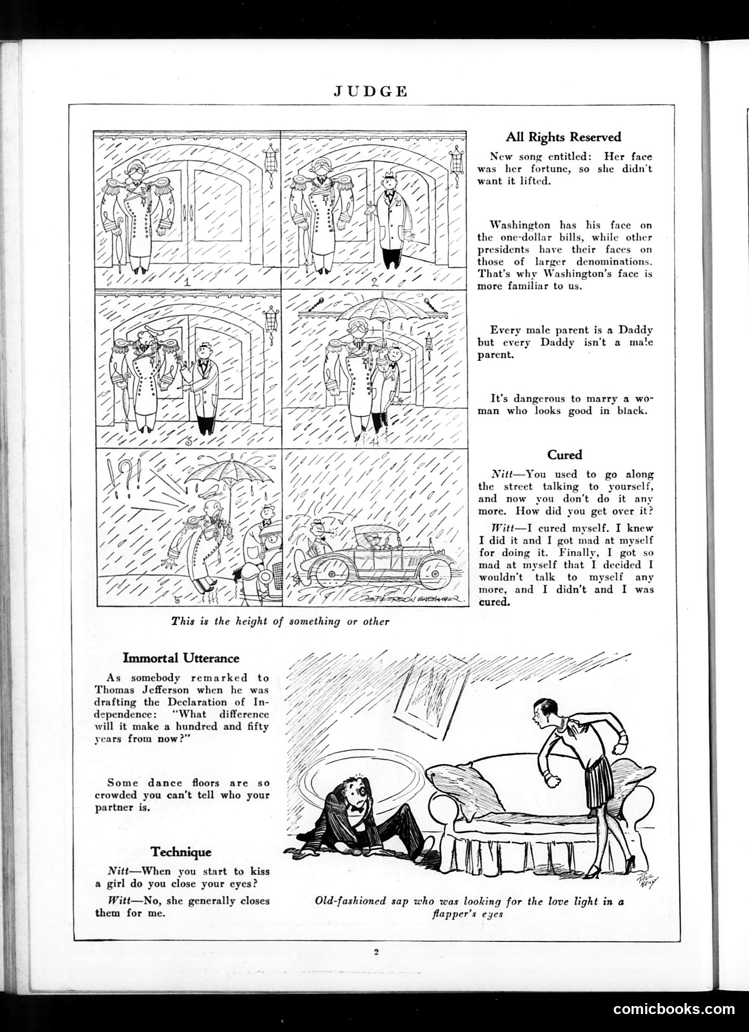 Judge — November 19, 1927 — page 4: Judge, 1927-11-19