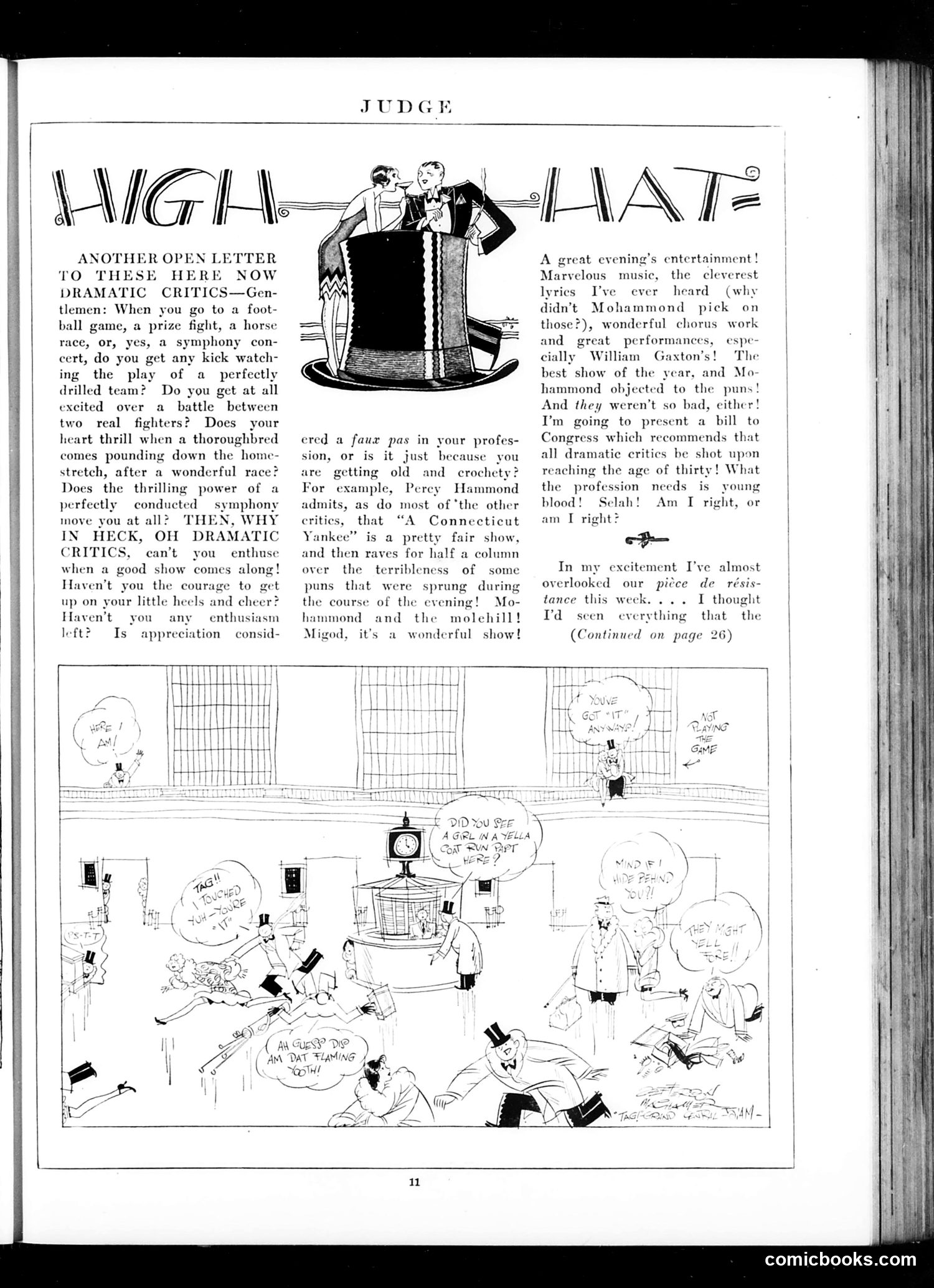 Judge — November 19, 1927 — page 13: Judge, 1927-11-19