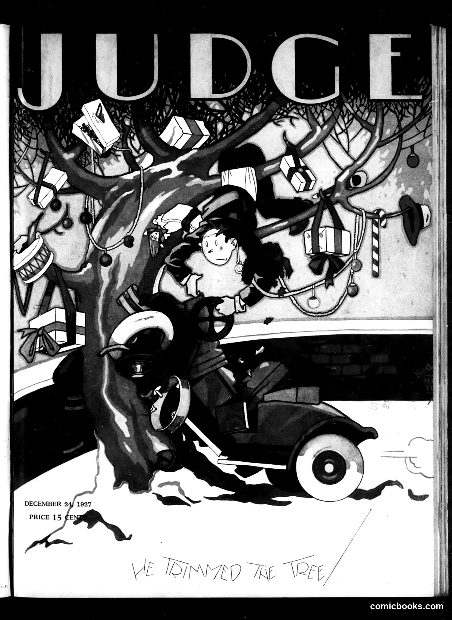 Judge — December 17, 1927 — page 1: Judge, 1927-12-17