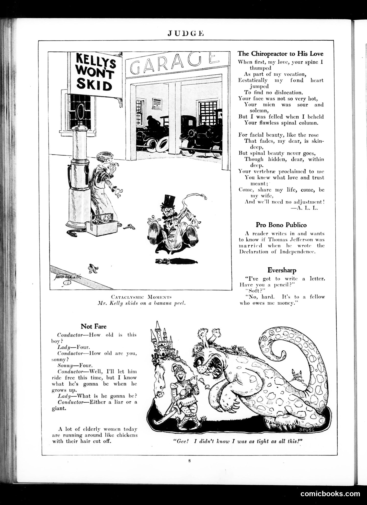 Judge — December 31, 1927 — page 10: Judge, 1927-12-31