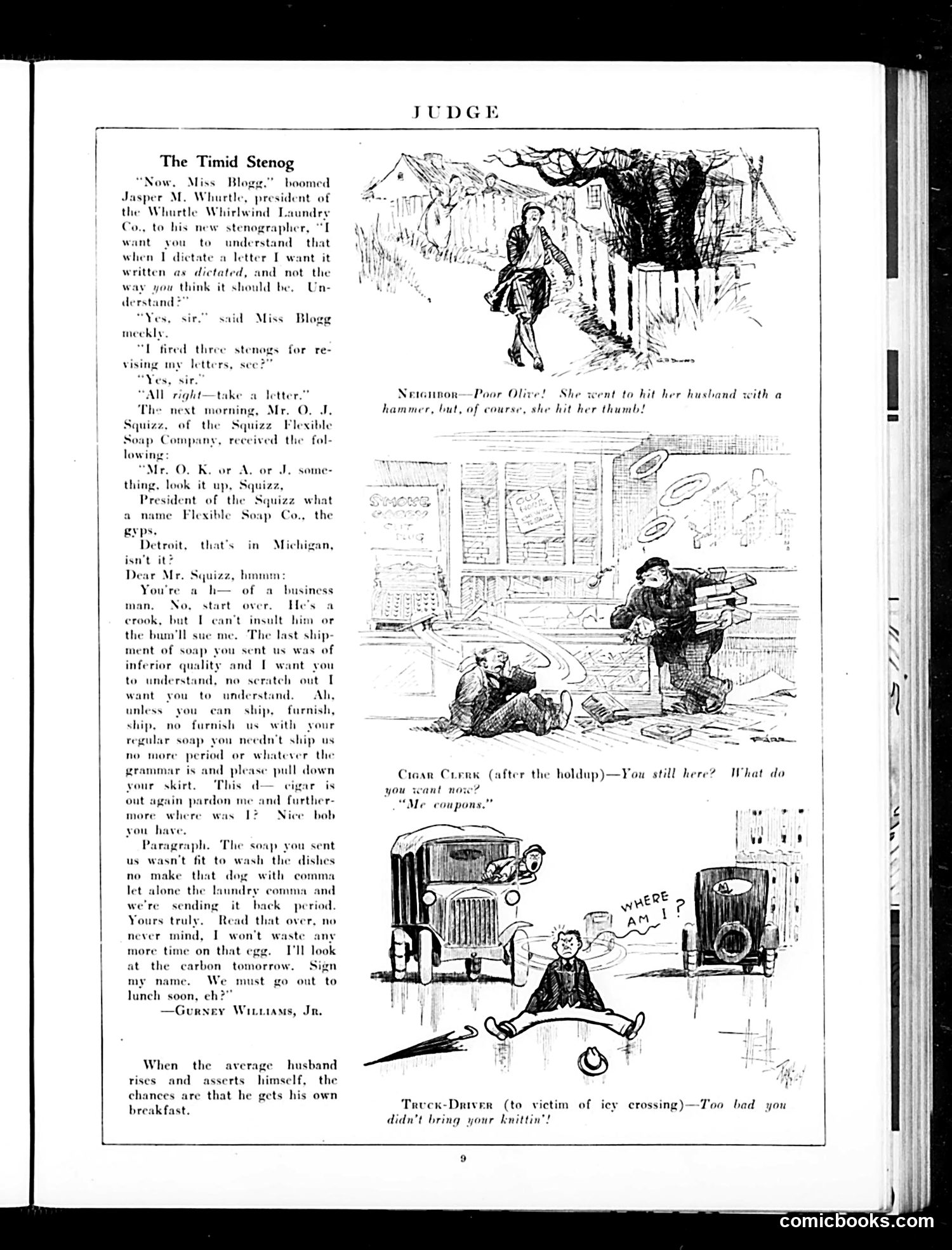 Judge — January 21, 1928 — page 11: Judge, 1928-01-21