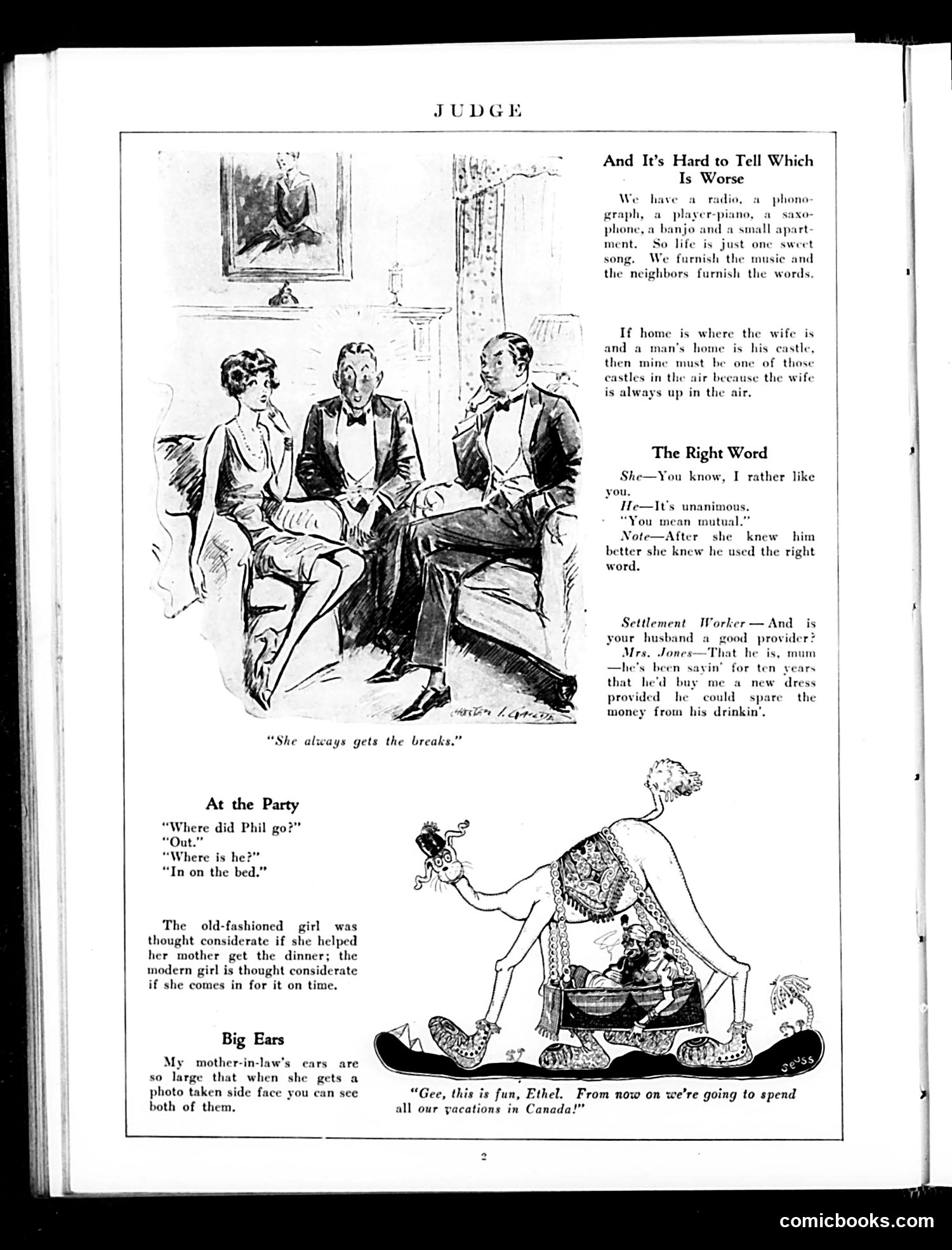 Judge — February 4, 1928 — page 4: Judge, 1928-02-04