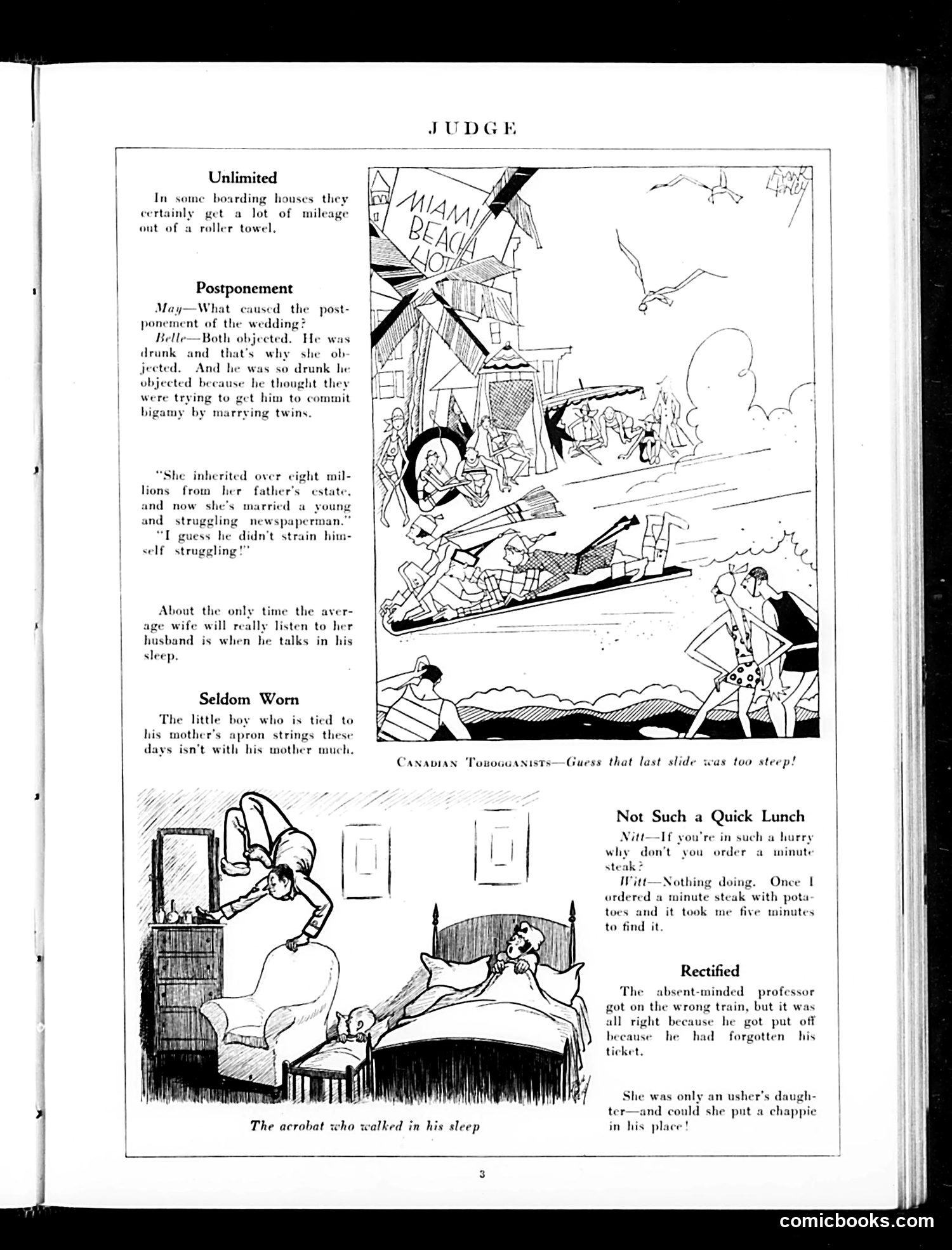 Judge — February 4, 1928 — page 5: Judge, 1928-02-04