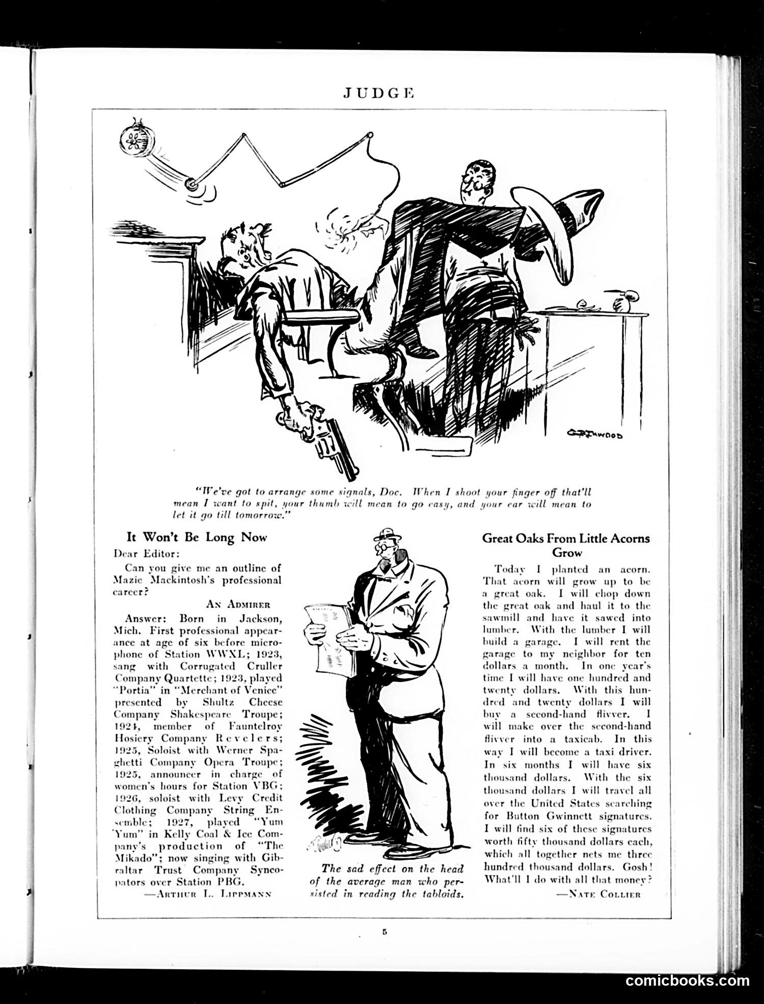 Judge — February 4, 1928 — page 7: Judge, 1928-02-04