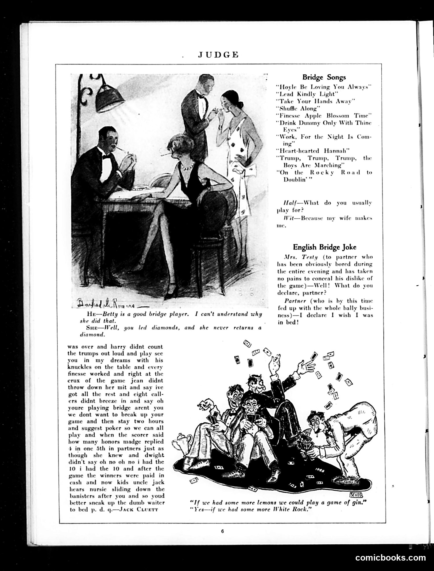 Judge — February 11, 1928 — page 8: Judge, 1928-02-11