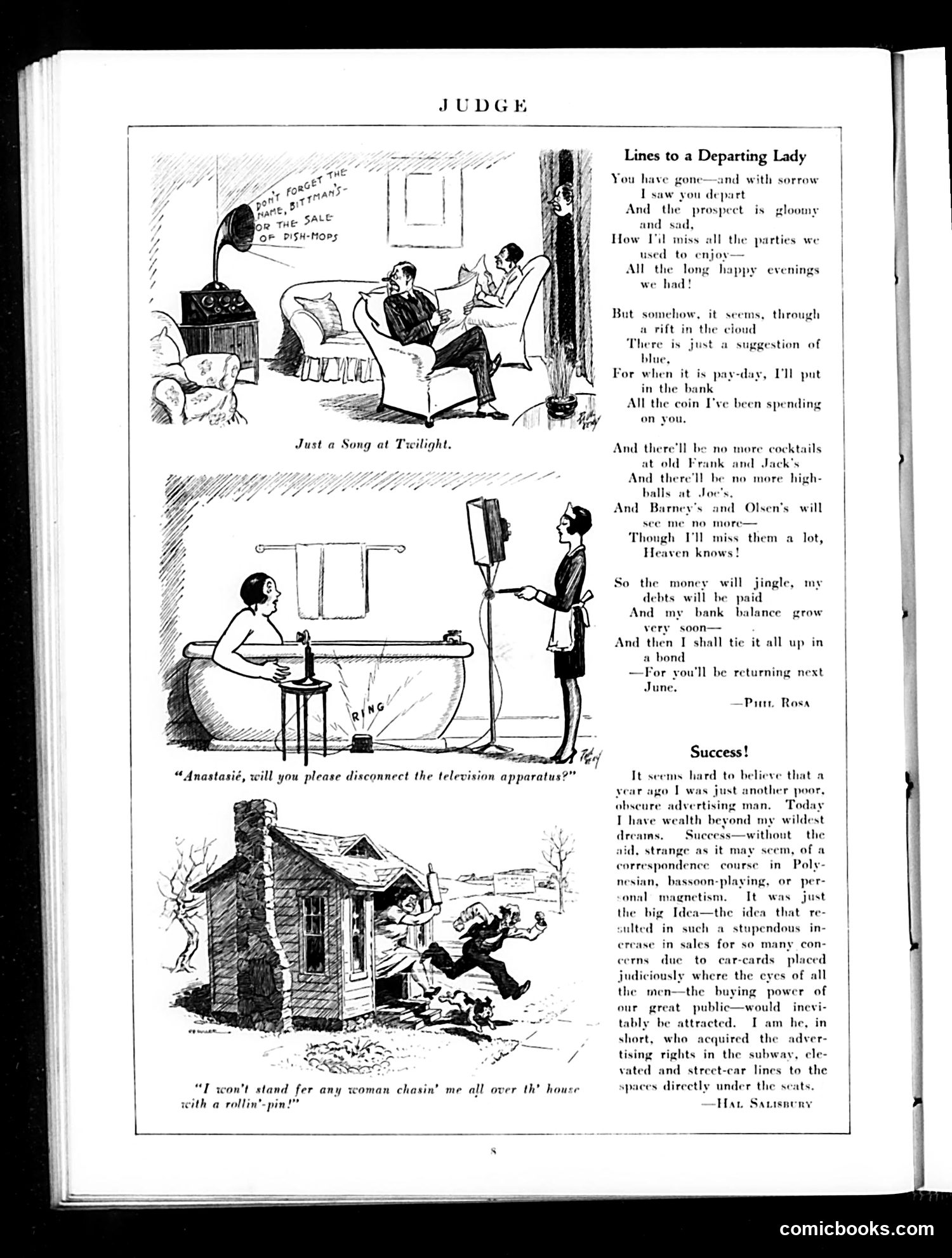 Judge — March 24, 1928 — page 10: Judge, 1928-03-24