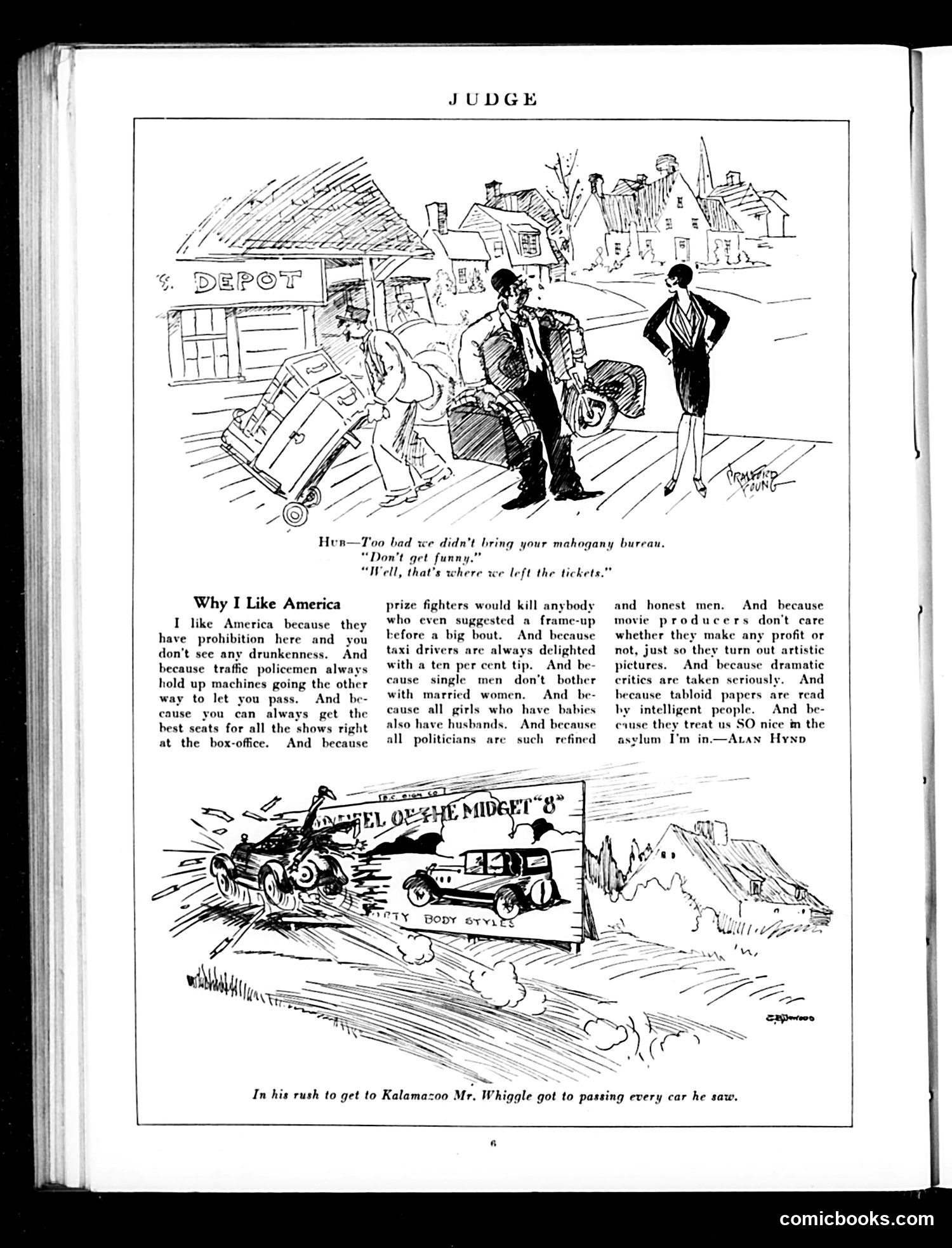 Judge — April 14, 1928 — page 8: Judge, 1928-04-14