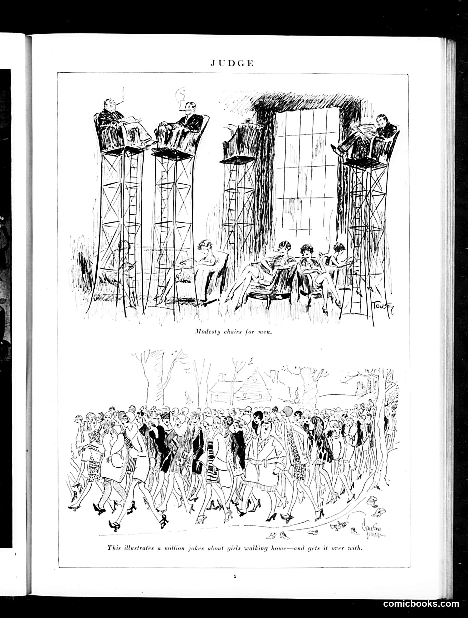 Judge — April 21, 1928 — page 7: Judge, 1928-04-21