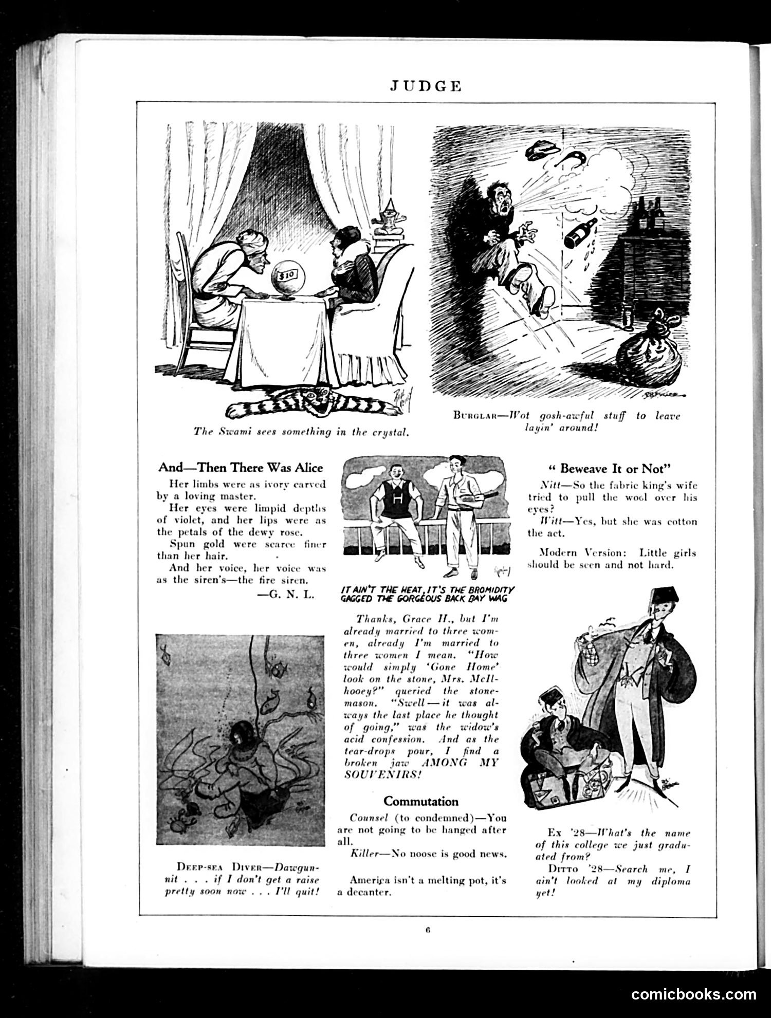 Judge — April 21, 1928 — page 8: Judge, 1928-04-21