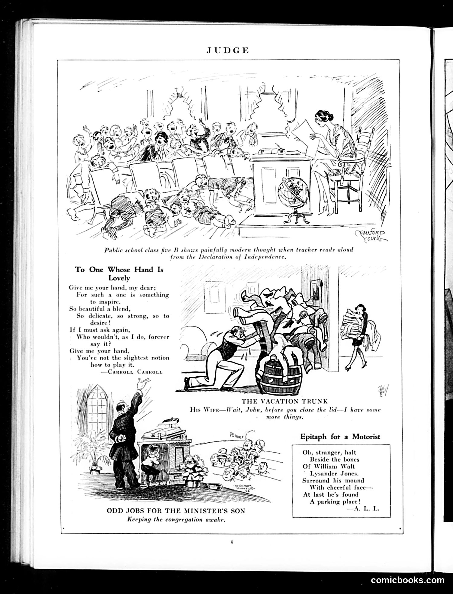 Judge — May 26, 1928 — page 8: Judge, 1928-05-26