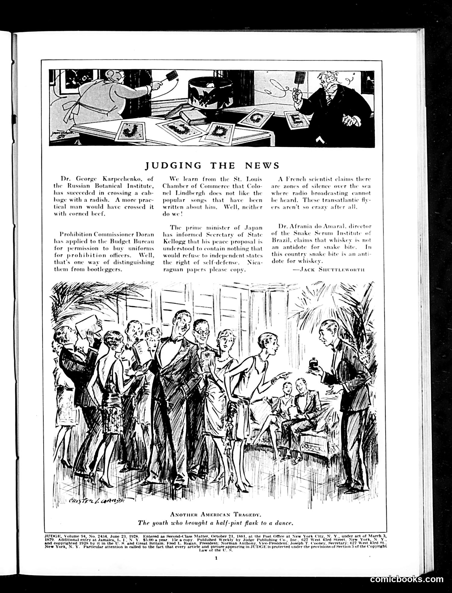 Judge — June 23, 1928 — page 3: Judge, 1928-06-23