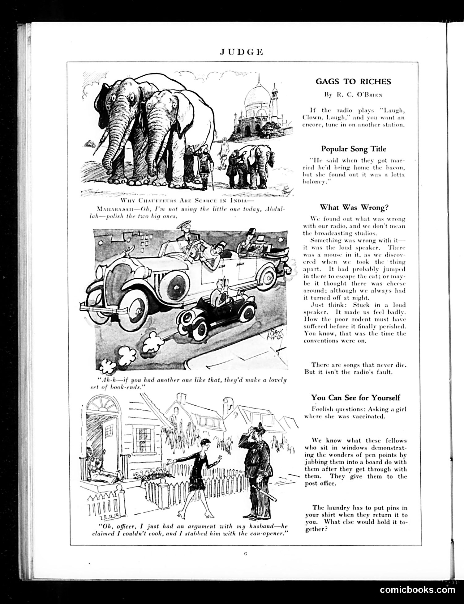 Judge — July 21, 1928 — page 8: Judge, 1928-07-21