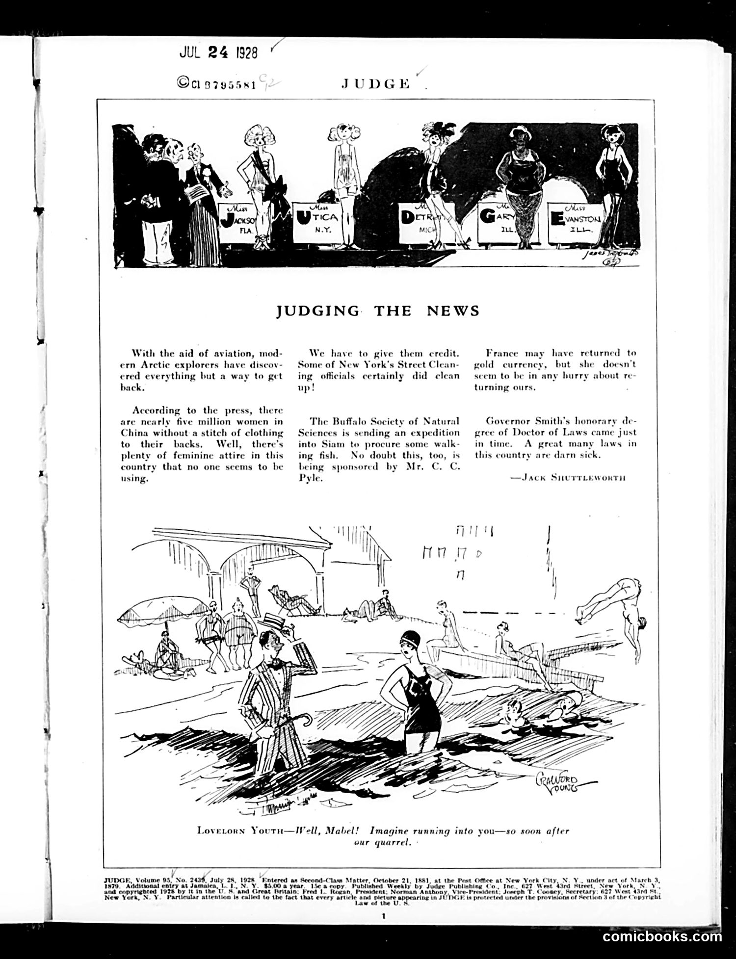 Judge — July 28, 1928 — page 3: Judge, 1928-07-28