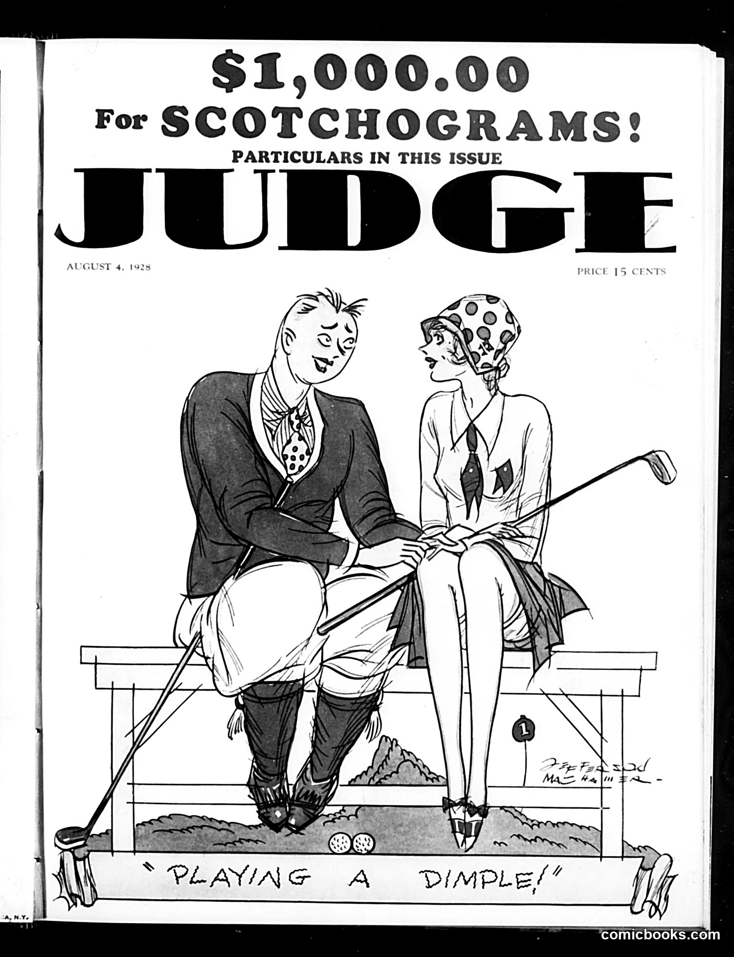 Judge — August 4, 1928 — page 1: Judge, 1928-08-04