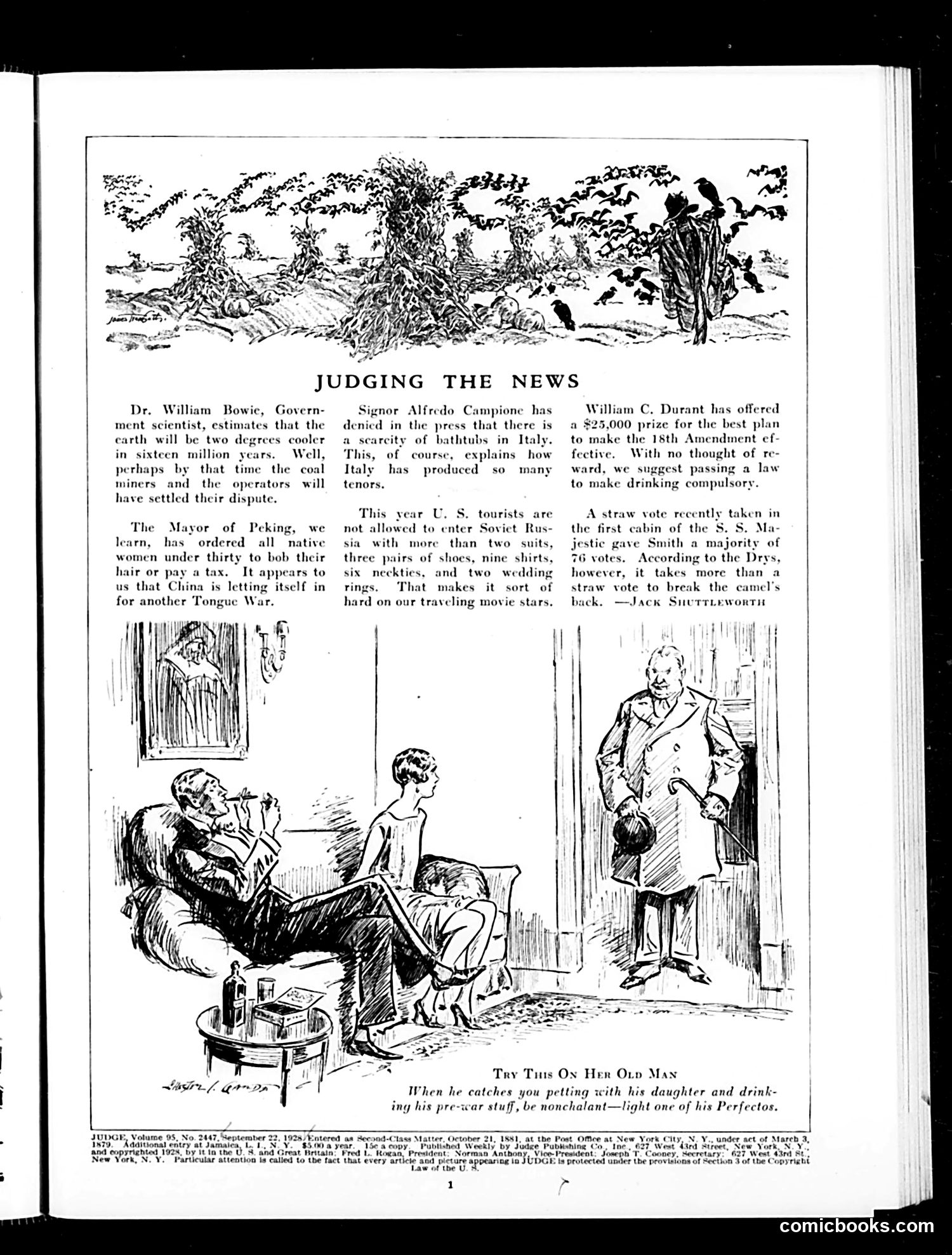Judge — September 22, 1928 — page 3: Judge, 1928-09-22