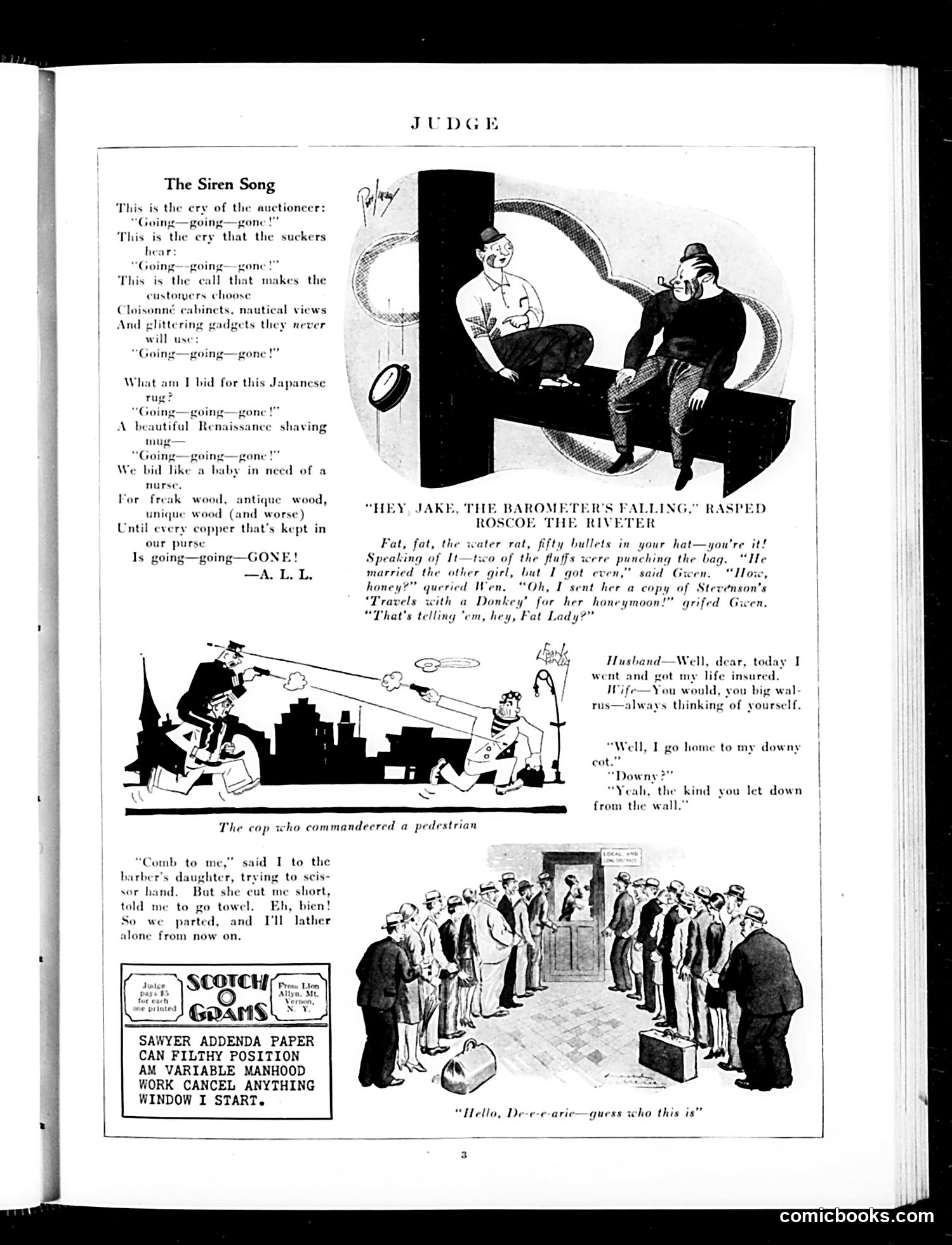 Judge — September 22, 1928 — page 5: Judge, 1928-09-22