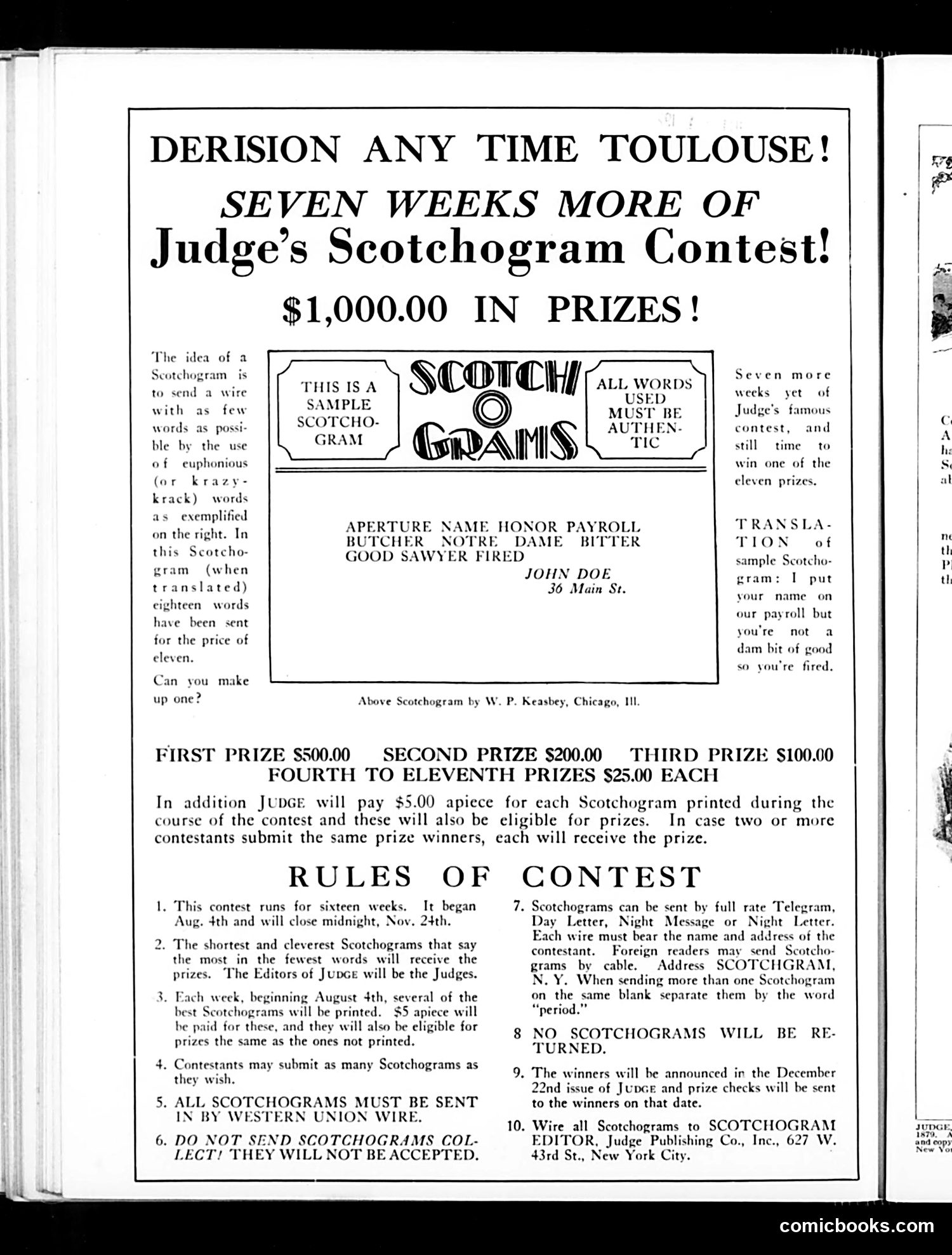 Judge — October 6, 1928 — page 2: Judge, 1928-10-06
