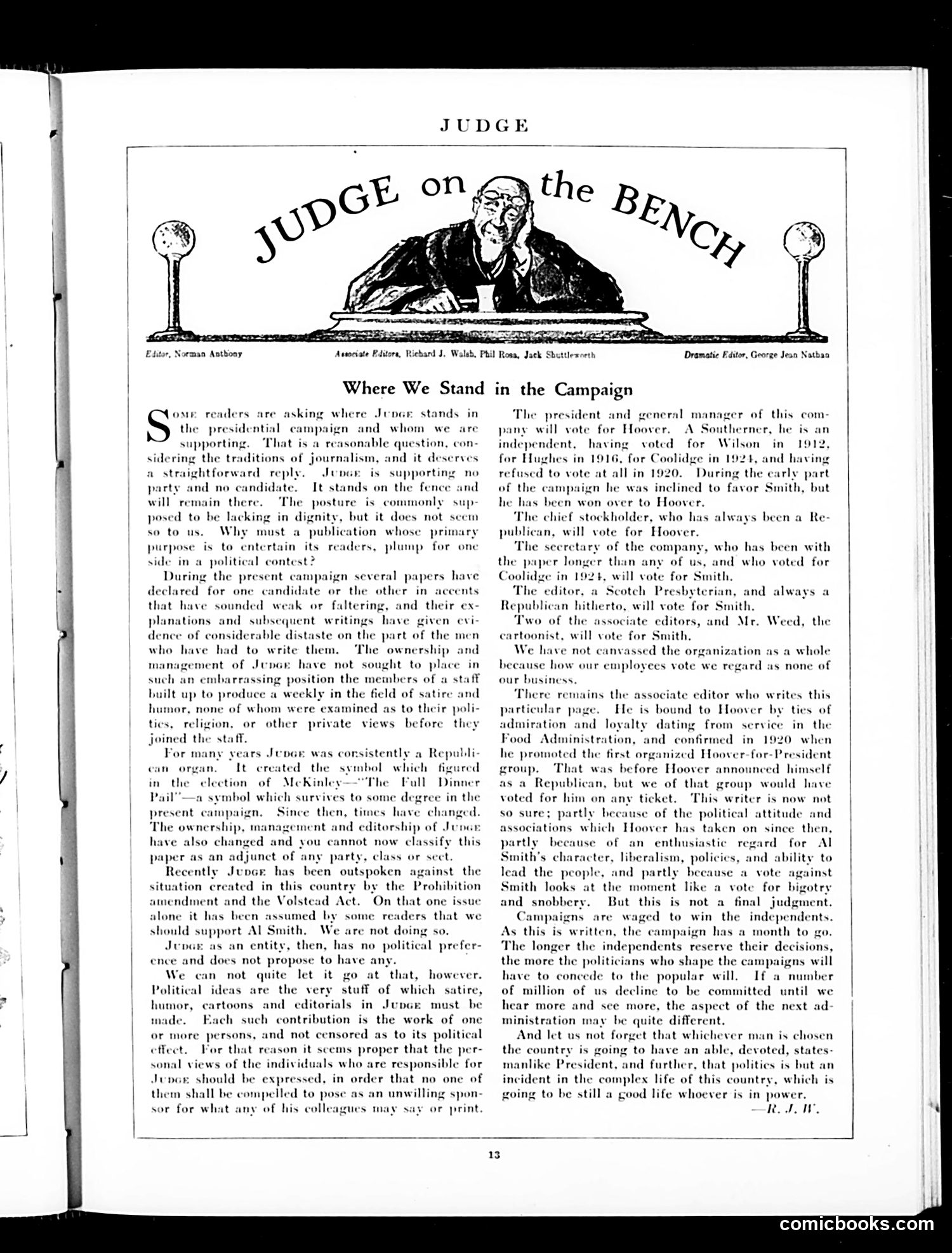 Judge — October 20, 1928 — page 15: Judge, 1928-10-20