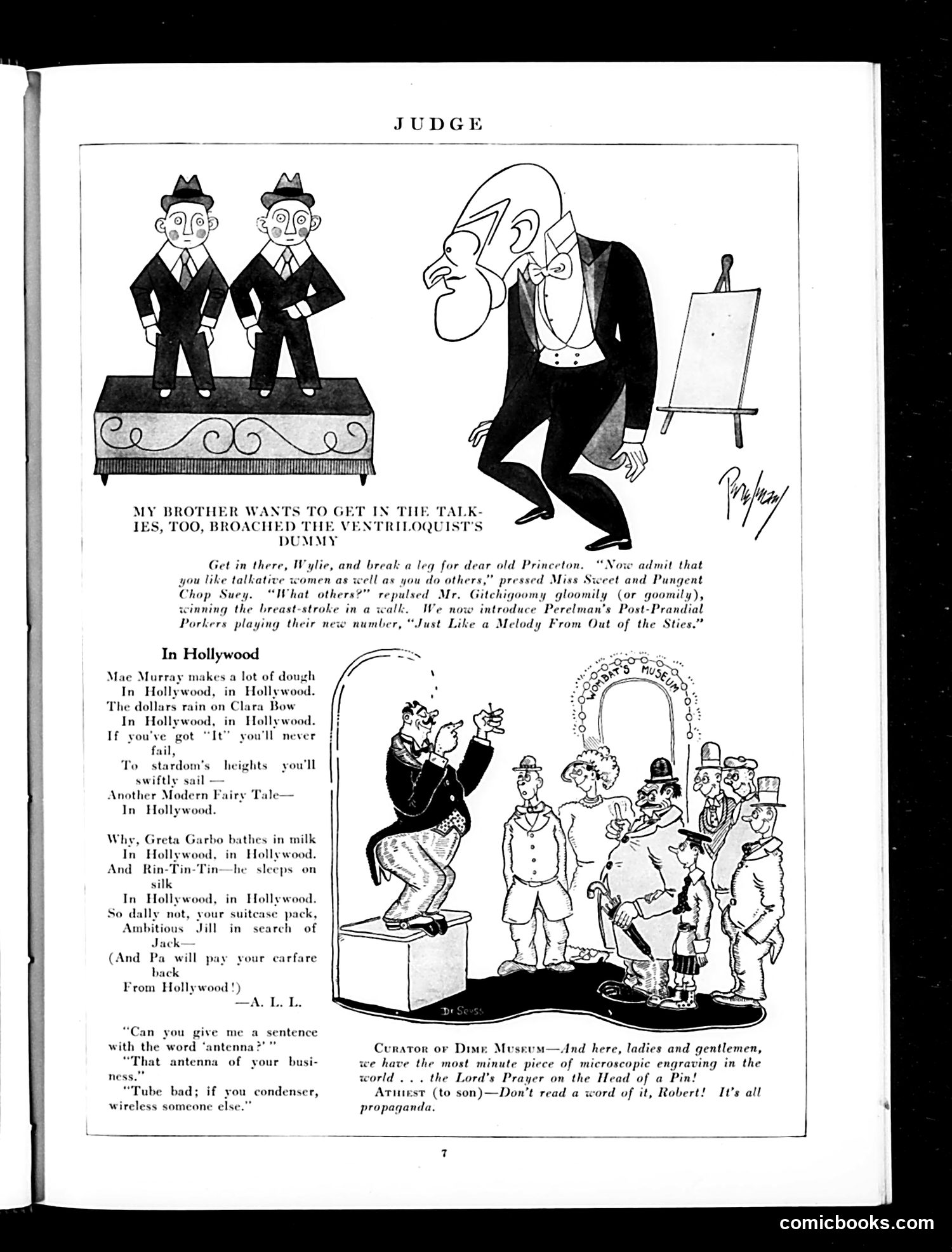 Judge — November 3, 1928 — page 9: Judge, 1928-11-03