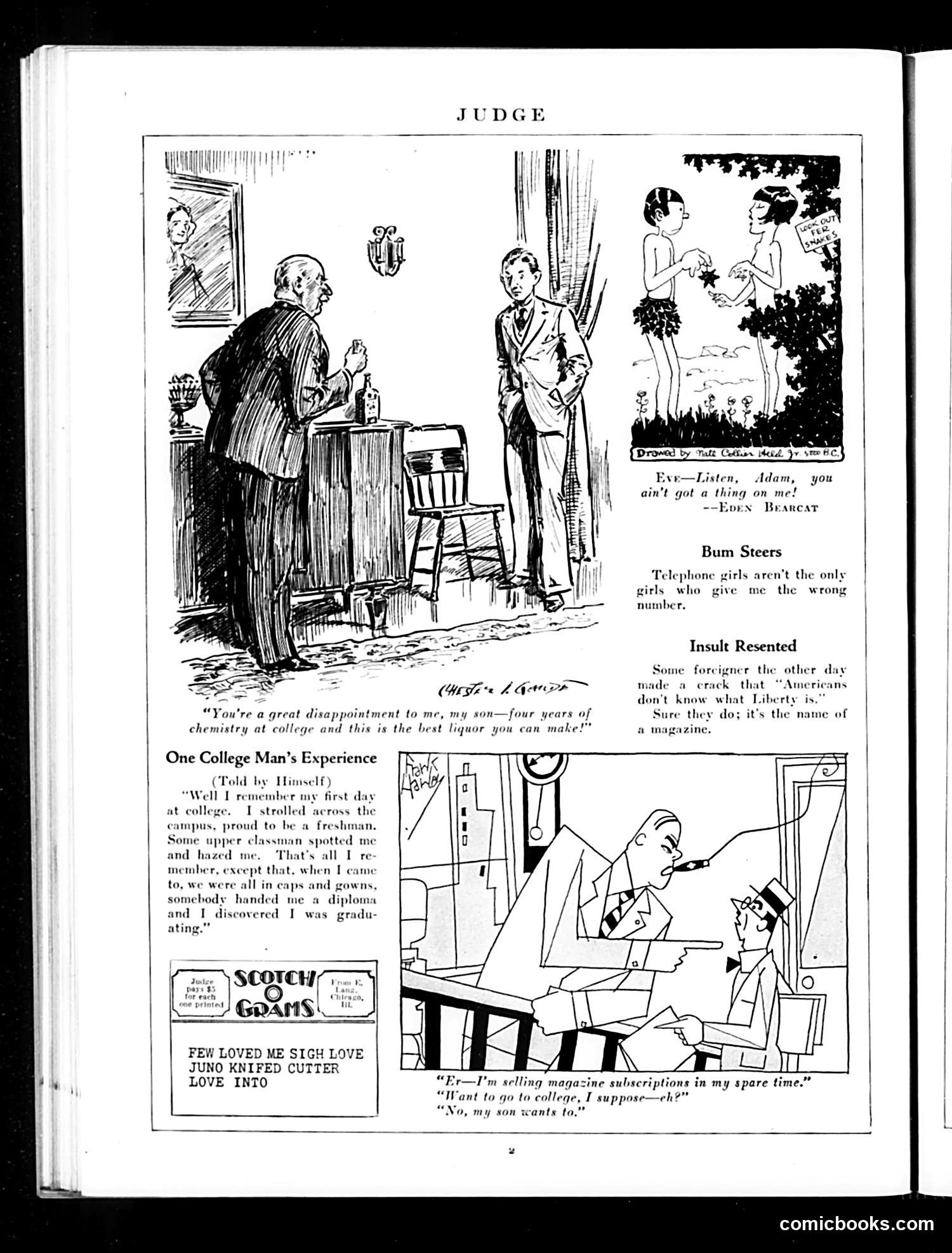 Judge — November 10, 1928 — page 4: Judge, 1928-11-10