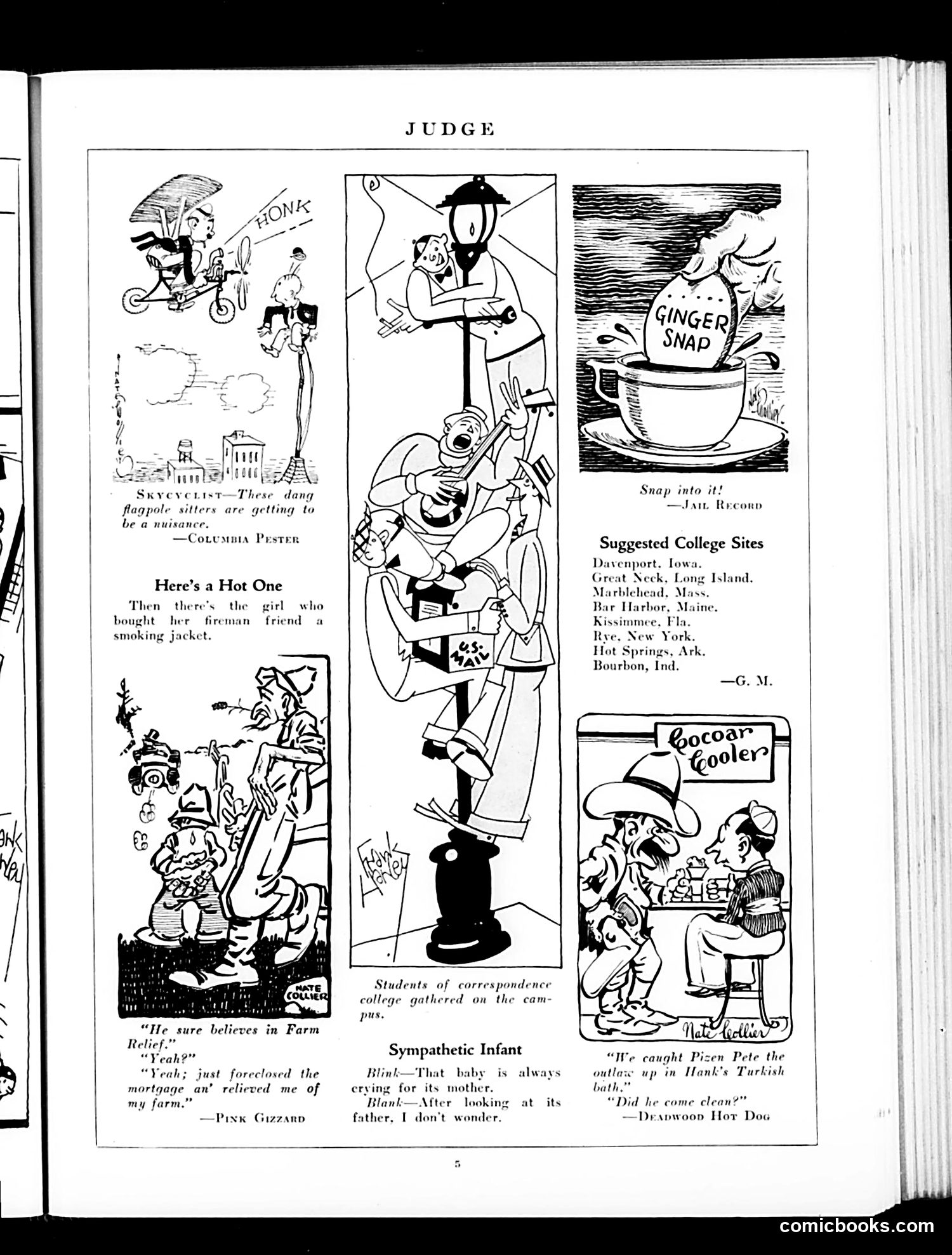 Judge — November 10, 1928 — page 7: Judge, 1928-11-10