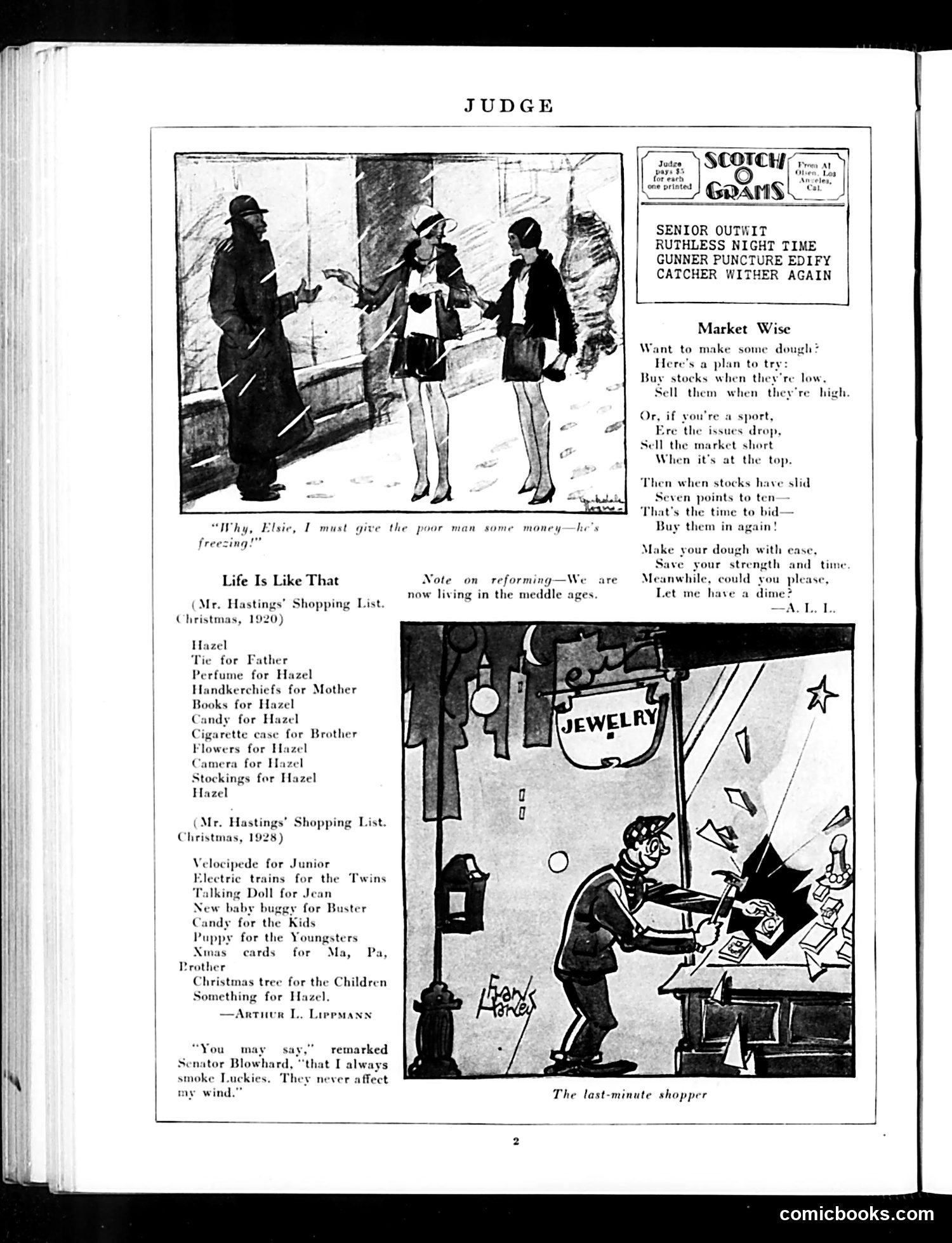 Judge — December 15, 1928 — page 4: Judge, 1928-12-15
