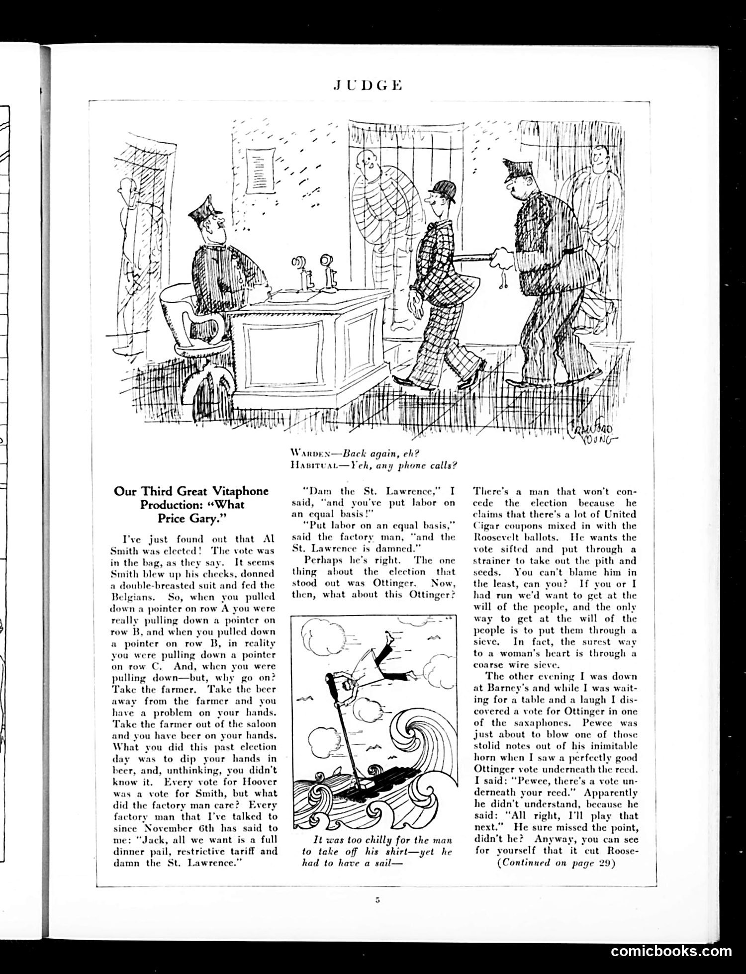 Judge — December 29, 1928 — page 7: Judge, 1928-12-29