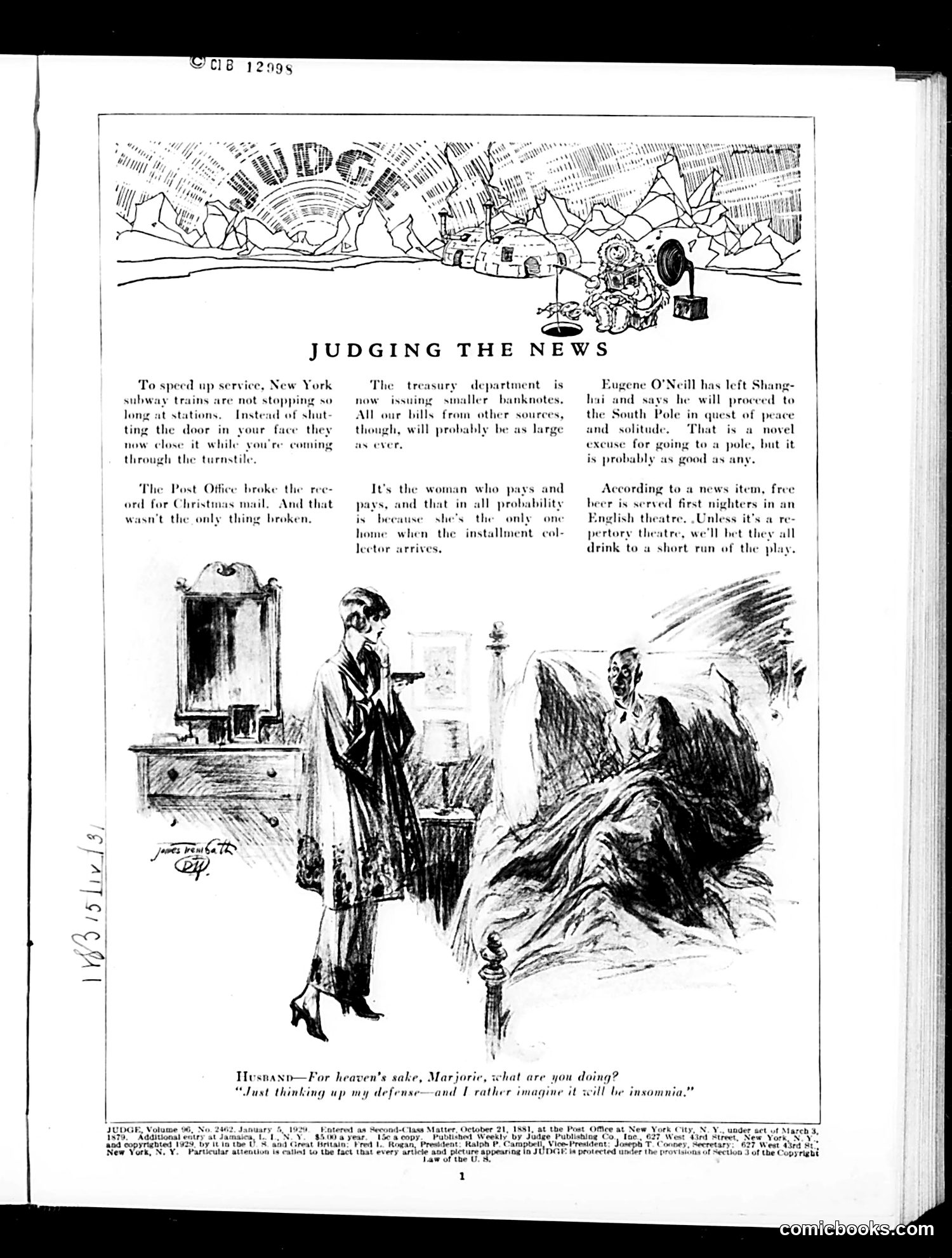 Judge — January 5, 1929 — page 3: Judge, 1929-01-05